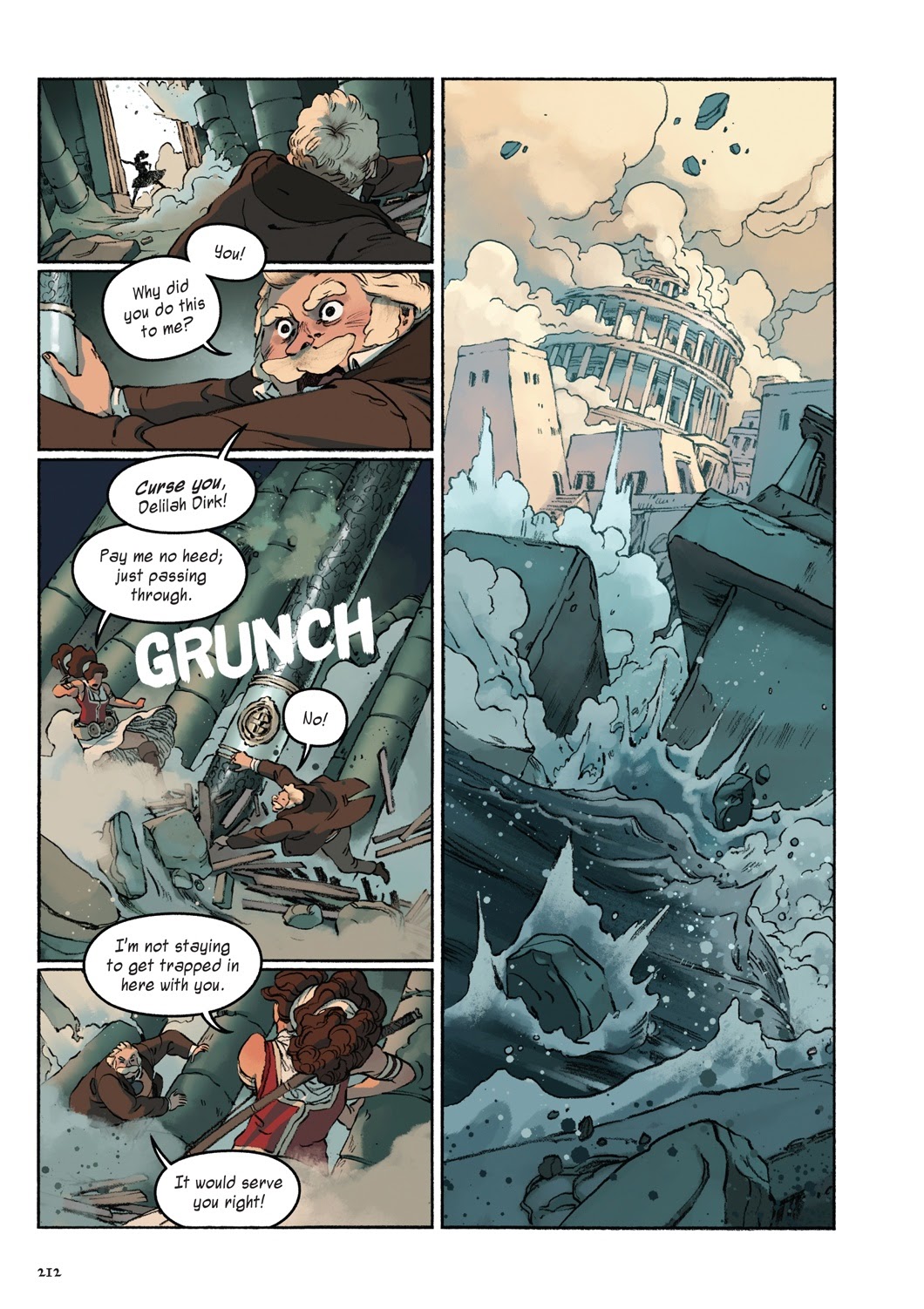 Read online Delilah Dirk and the Pillars of Hercules comic -  Issue # TPB (Part 3) - 13
