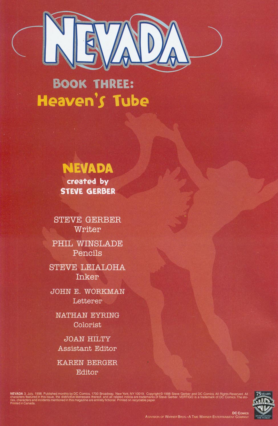 Read online Nevada comic -  Issue #3 - 3