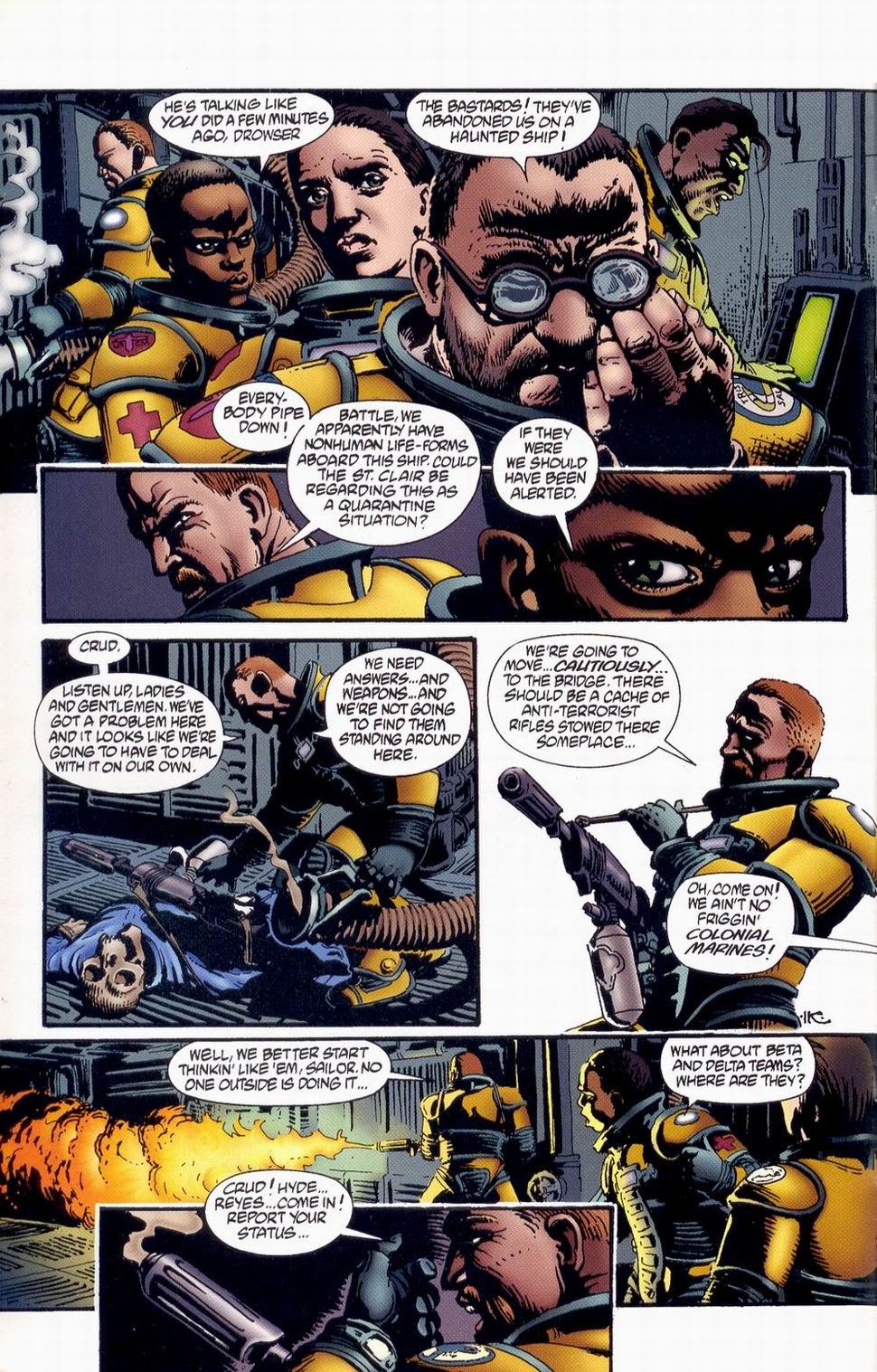 Read online Aliens: Havoc comic -  Issue #1 - 12