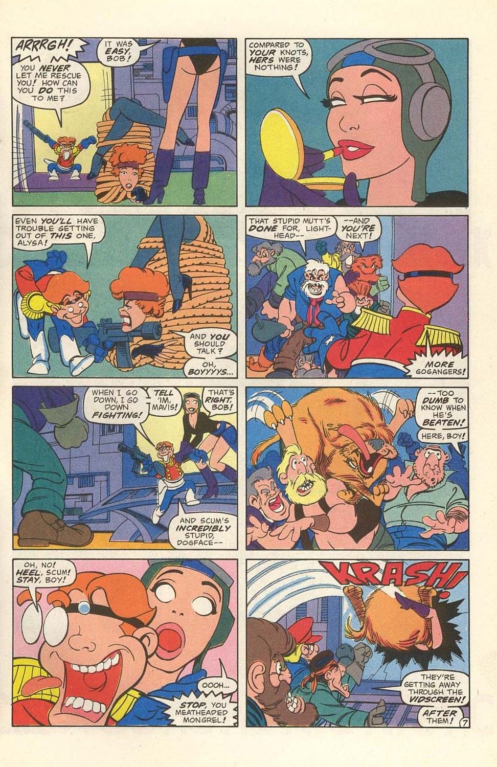 Read online Grimjack comic -  Issue #24 - 25
