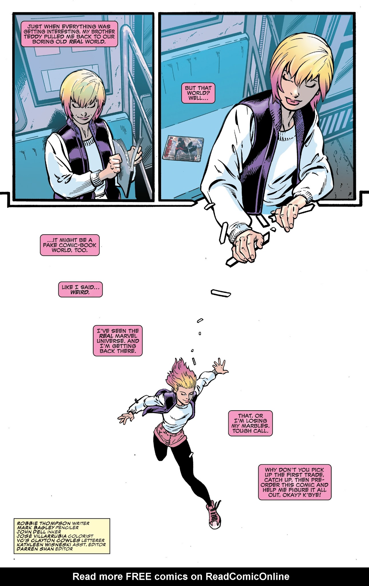 Read online The Unbelievable Gwenpool comic -  Issue #21 - 25
