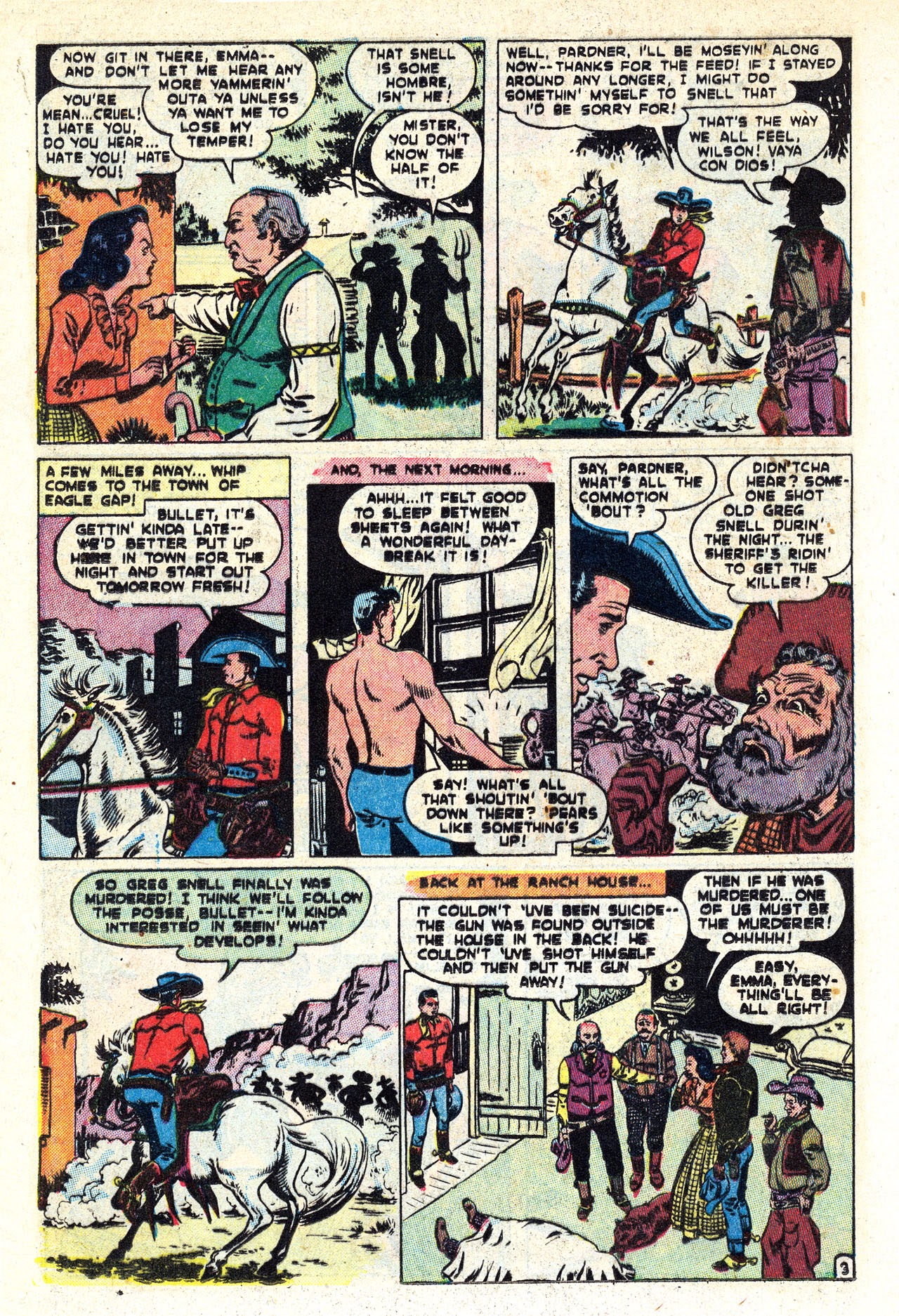 Read online Whip Wilson comic -  Issue #9 - 16