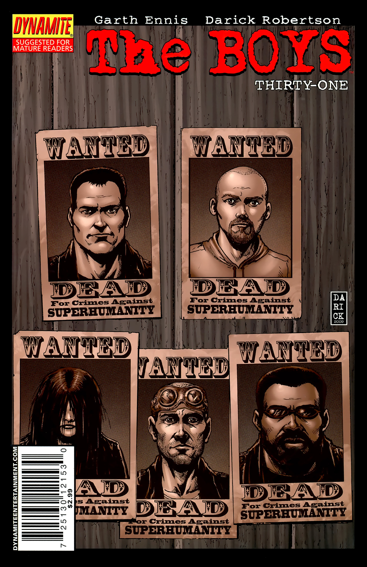 Read online The Boys comic -  Issue #31 - 1