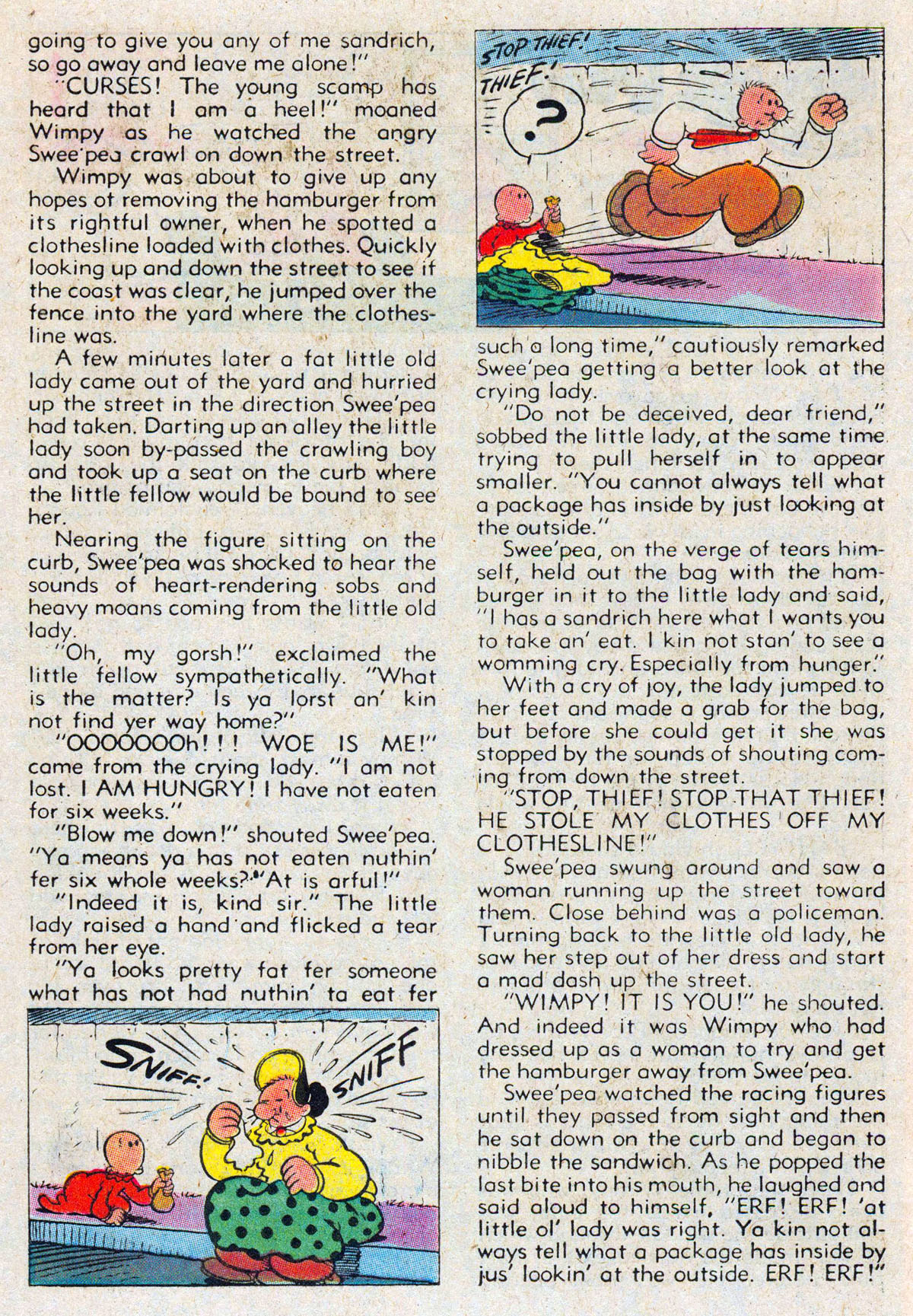 Read online Popeye (1948) comic -  Issue #169 - 20