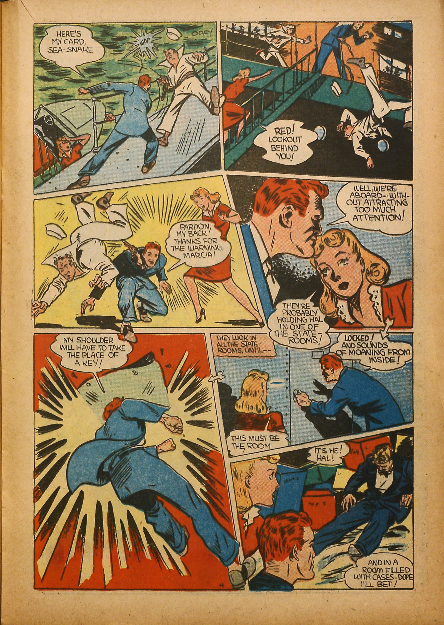 Read online Man of War Comics comic -  Issue #1 - 31