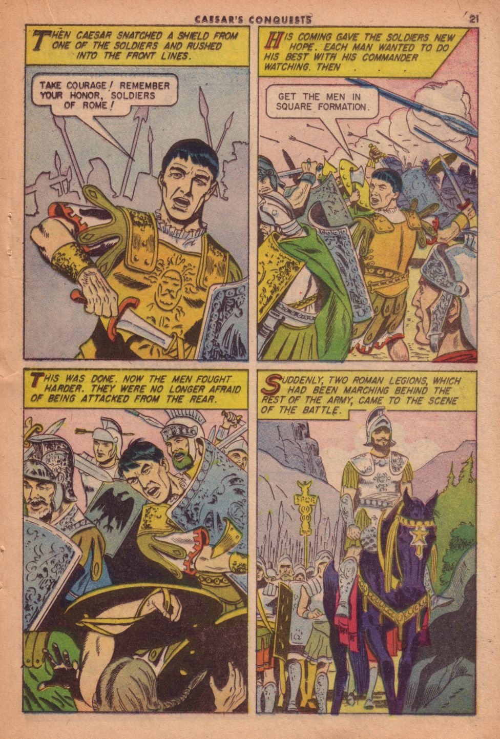 Read online Classics Illustrated comic -  Issue #130 - 23