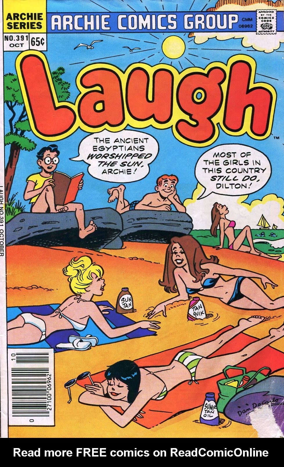 Read online Laugh (Comics) comic -  Issue #391 - 1