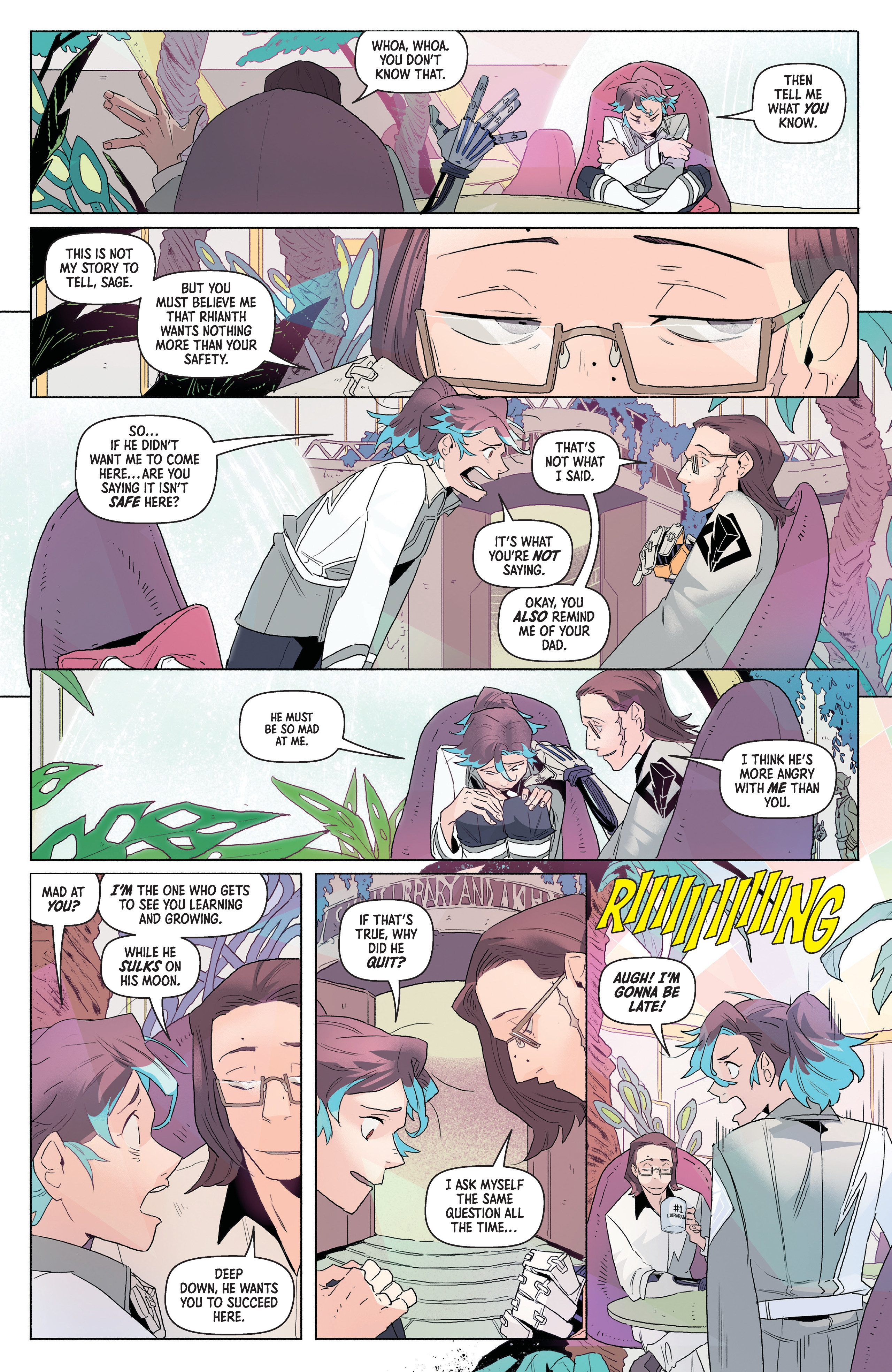 Read online Ranger Academy comic -  Issue #3 - 8