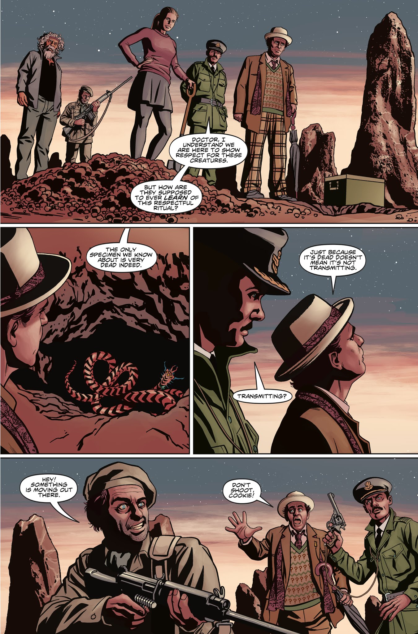 Read online Doctor Who: The Seventh Doctor: Operation Volcano comic -  Issue #2 - 18