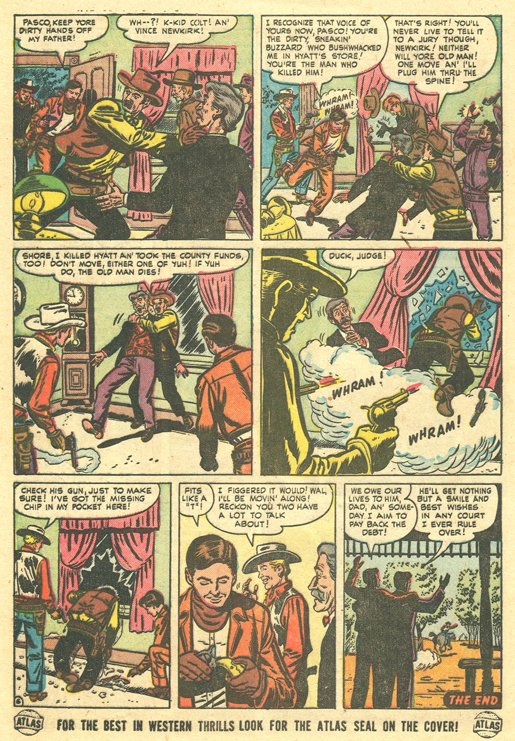 Read online Kid Colt Outlaw comic -  Issue #26 - 32