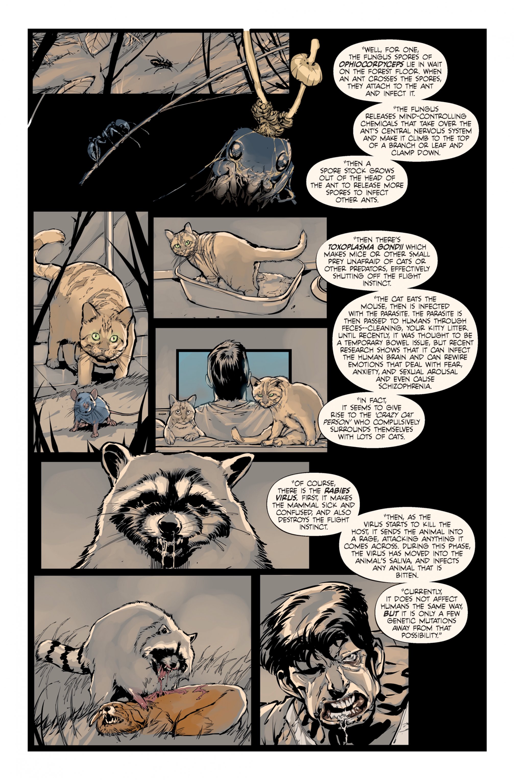 Read online Rabid World comic -  Issue #1 - 12