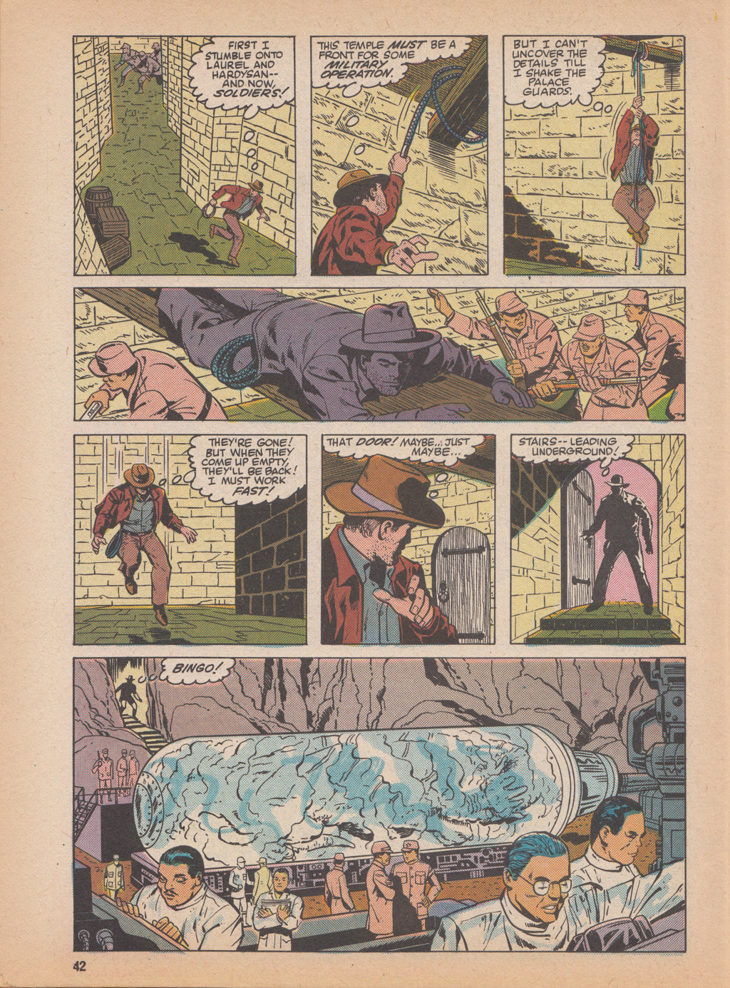 Read online Indiana Jones comic -  Issue #10 - 42