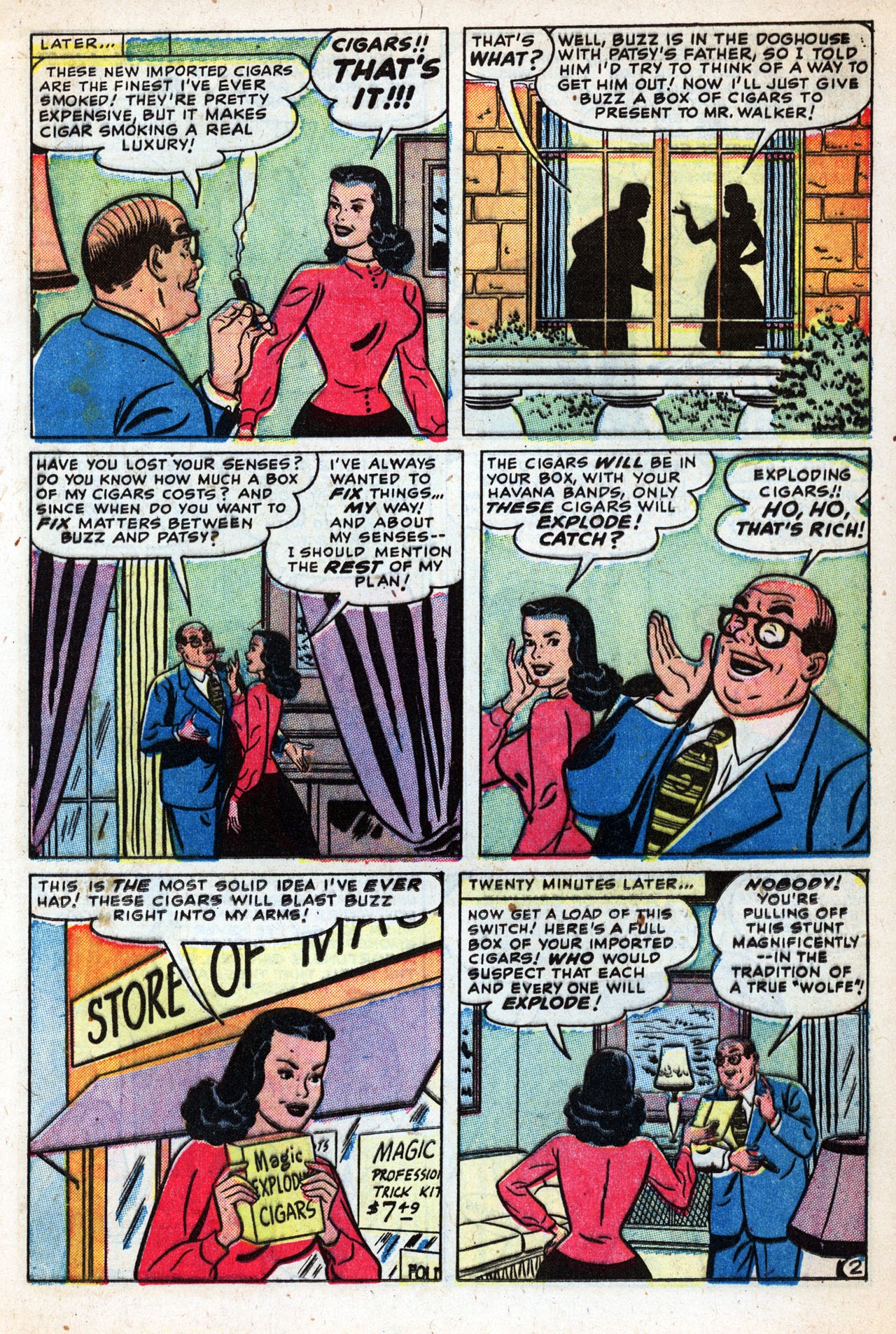 Read online Patsy and her Pals comic -  Issue #7 - 13