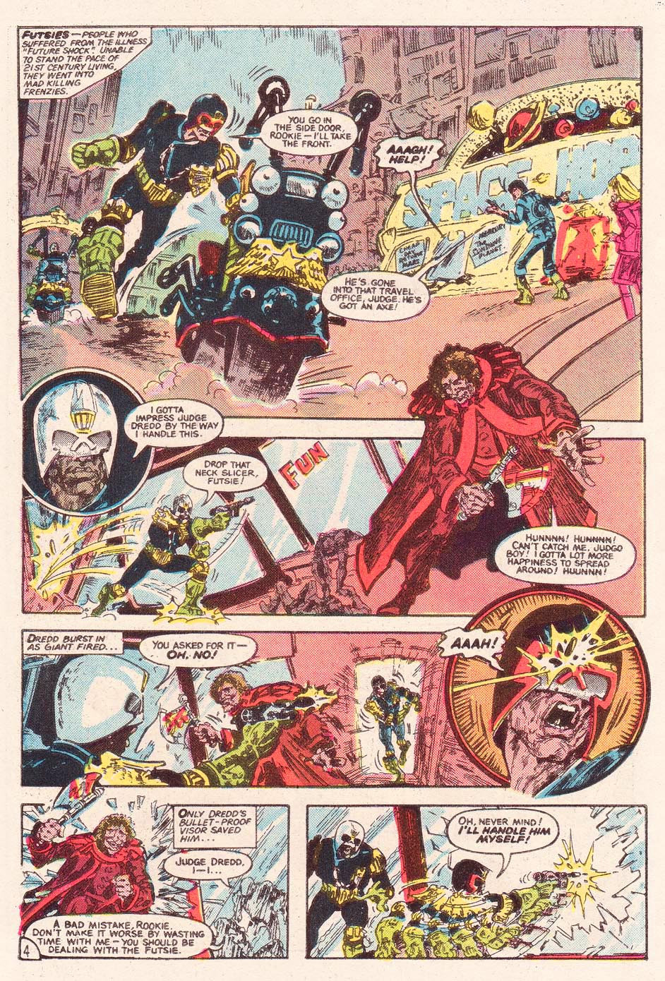 Read online Judge Dredd: The Early Cases comic -  Issue #4 - 6