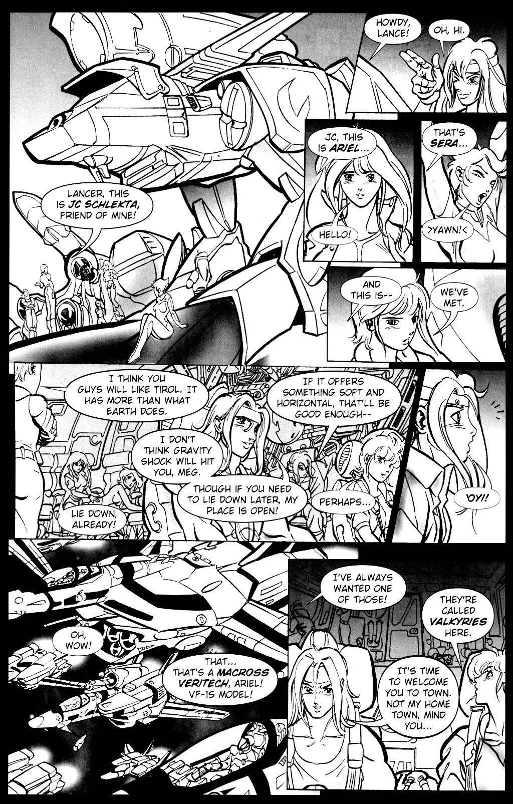 Read online Robotech: The Sentinels - Rubicon comic -  Issue #1 - 8