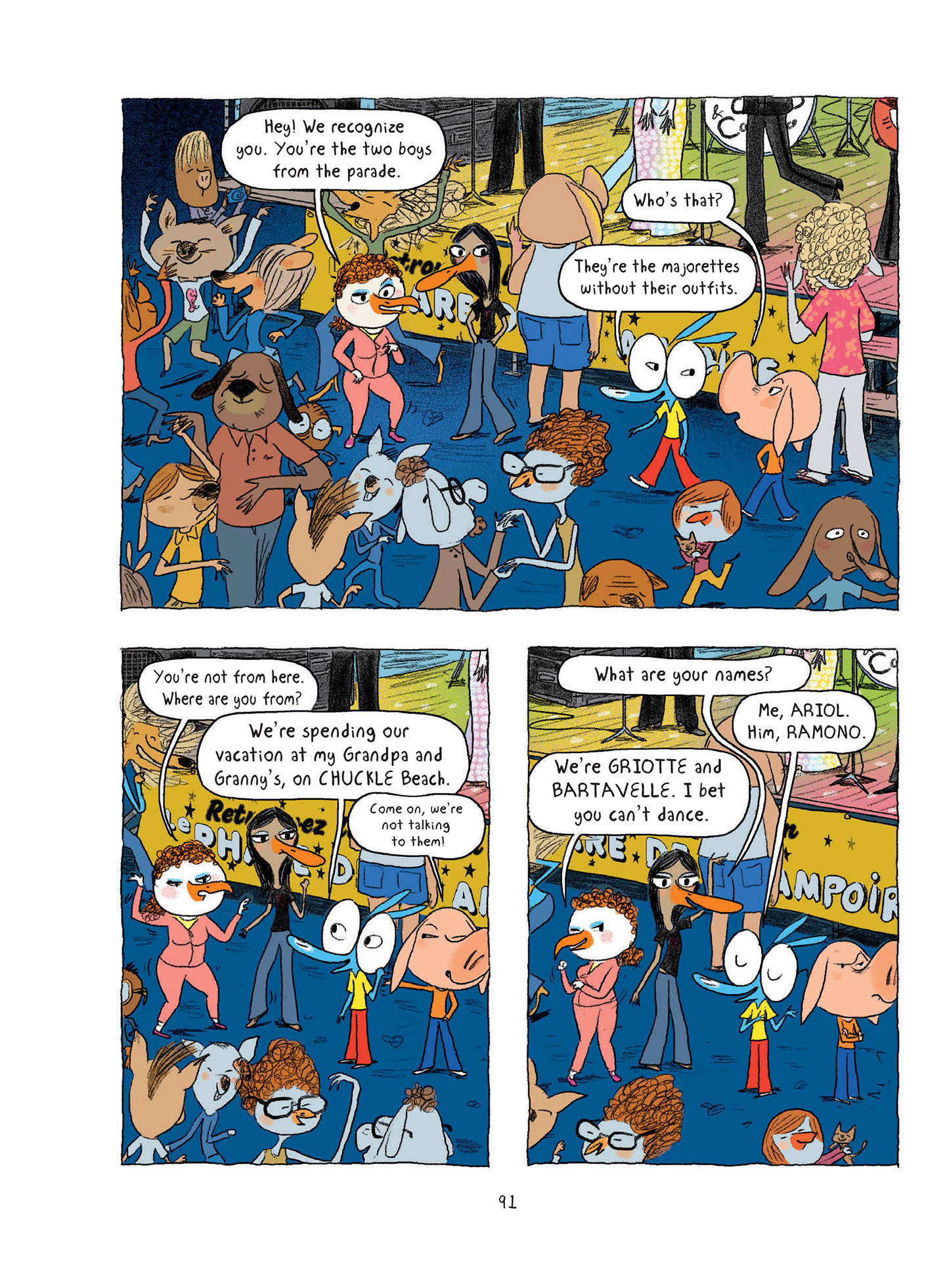 Read online Ariol comic -  Issue # TPB 7 - 93