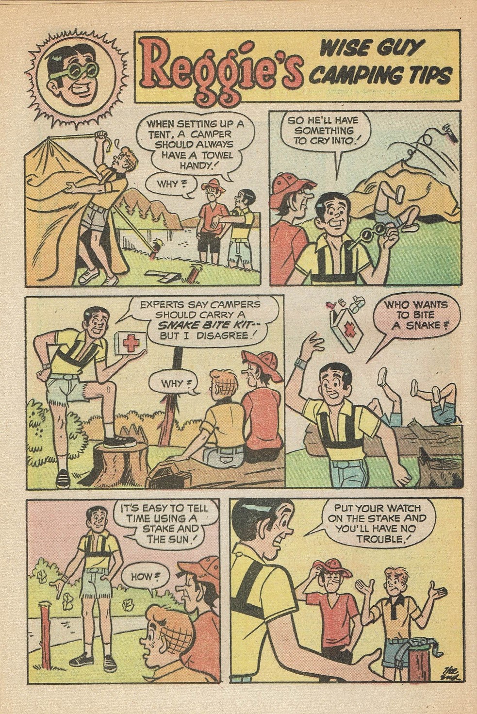 Read online Reggie's Wise Guy Jokes comic -  Issue #23 - 27