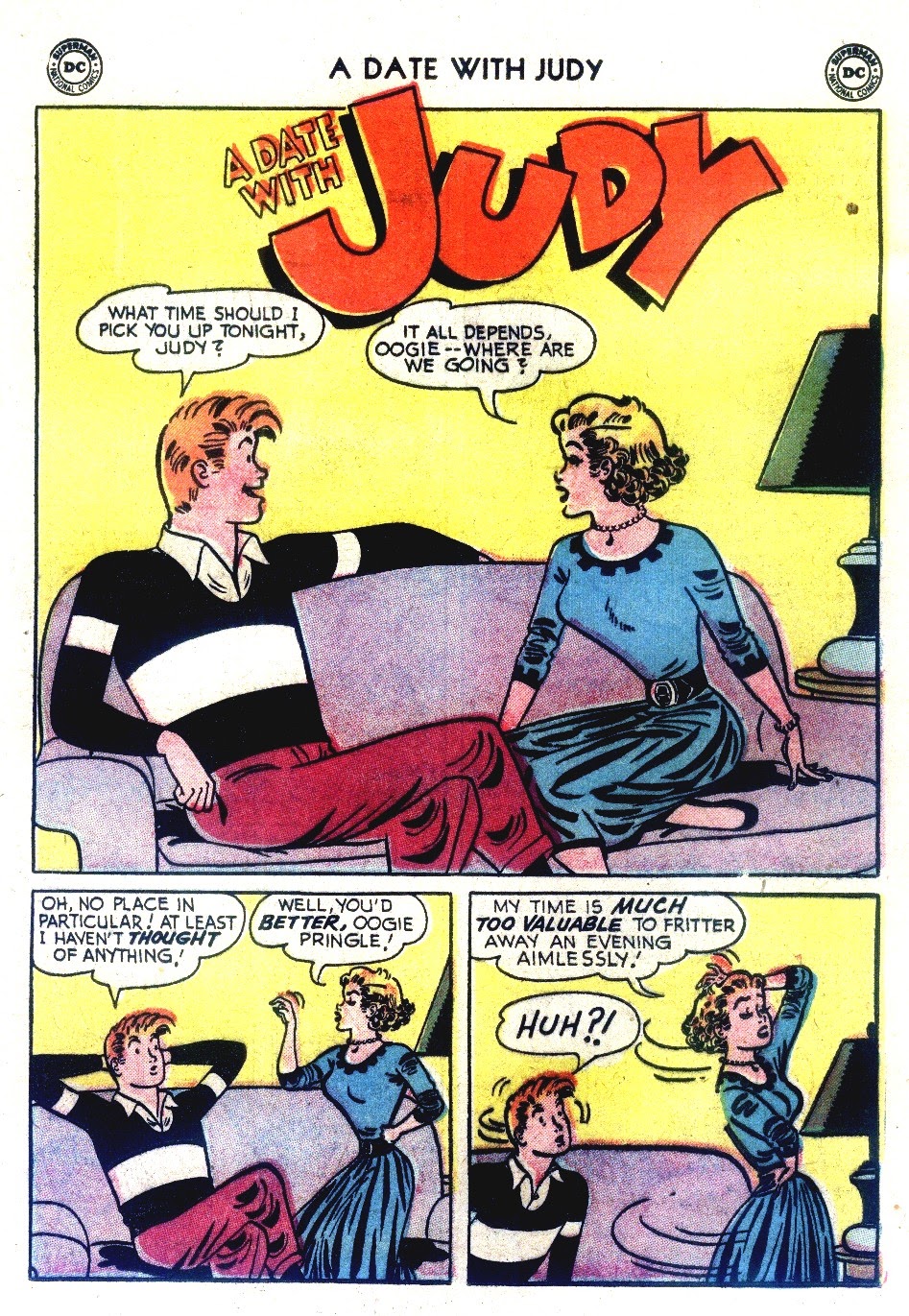 Read online A Date with Judy comic -  Issue #48 - 19