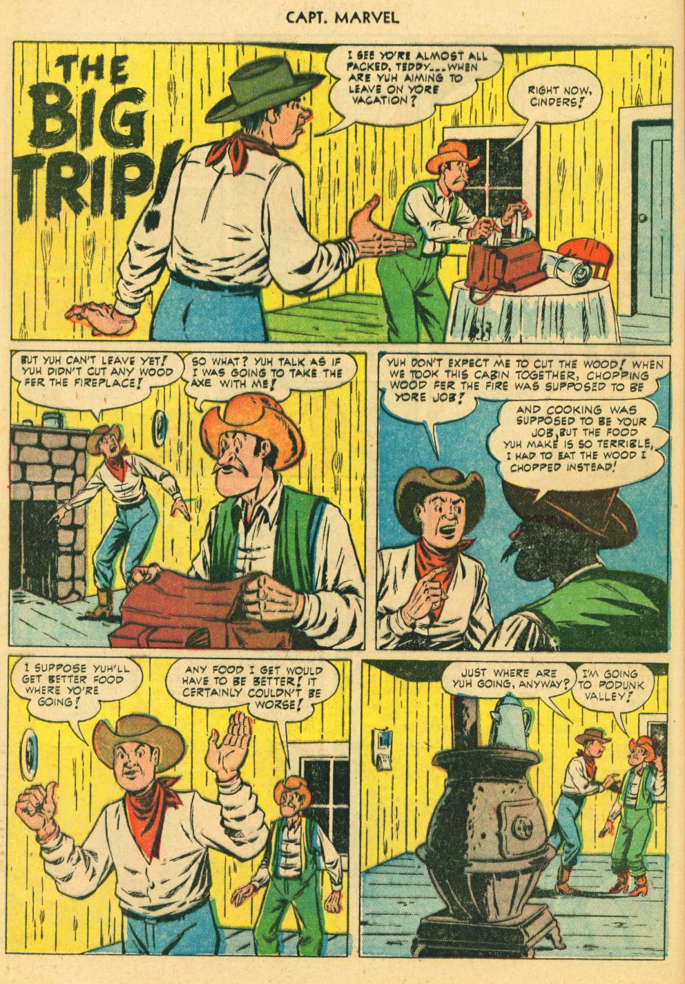 Read online Captain Marvel Adventures comic -  Issue #130 - 24