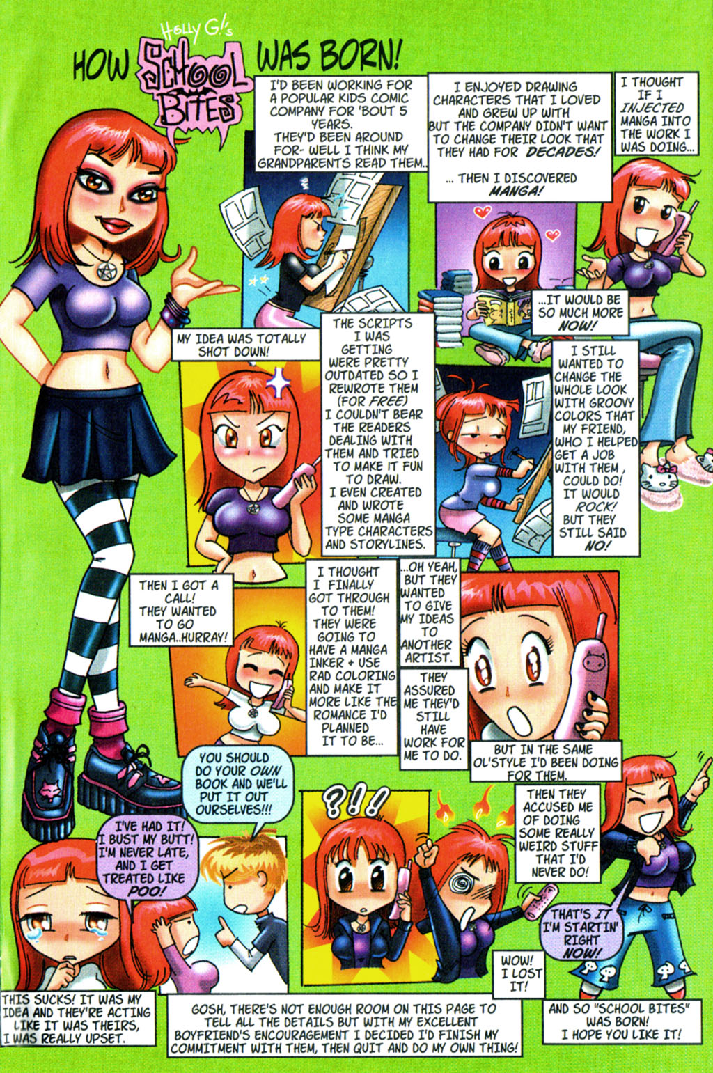 Read online Holly G!'s School Bites comic -  Issue #1 - 3