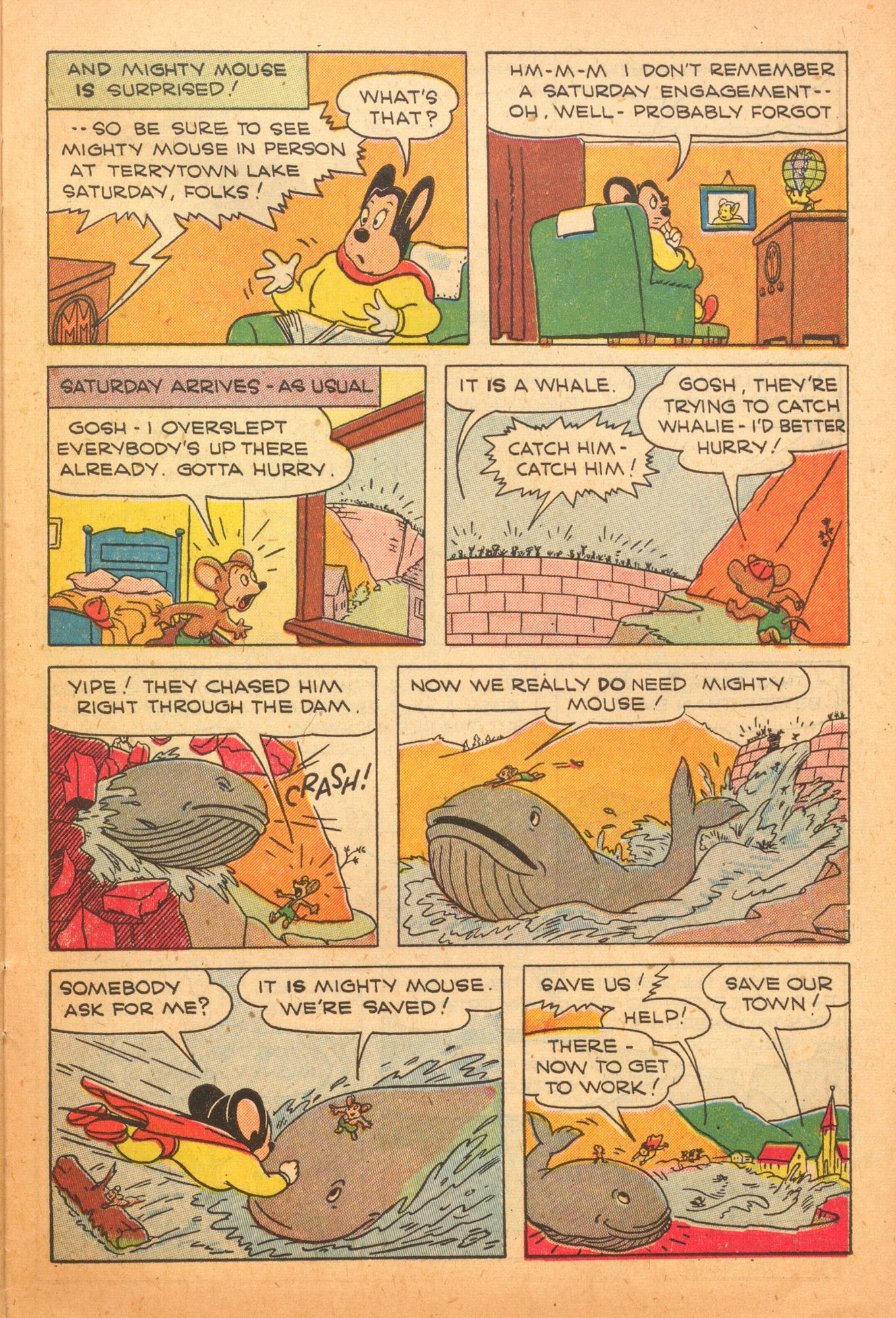 Read online Paul Terry's Mighty Mouse Comics comic -  Issue #17 - 33