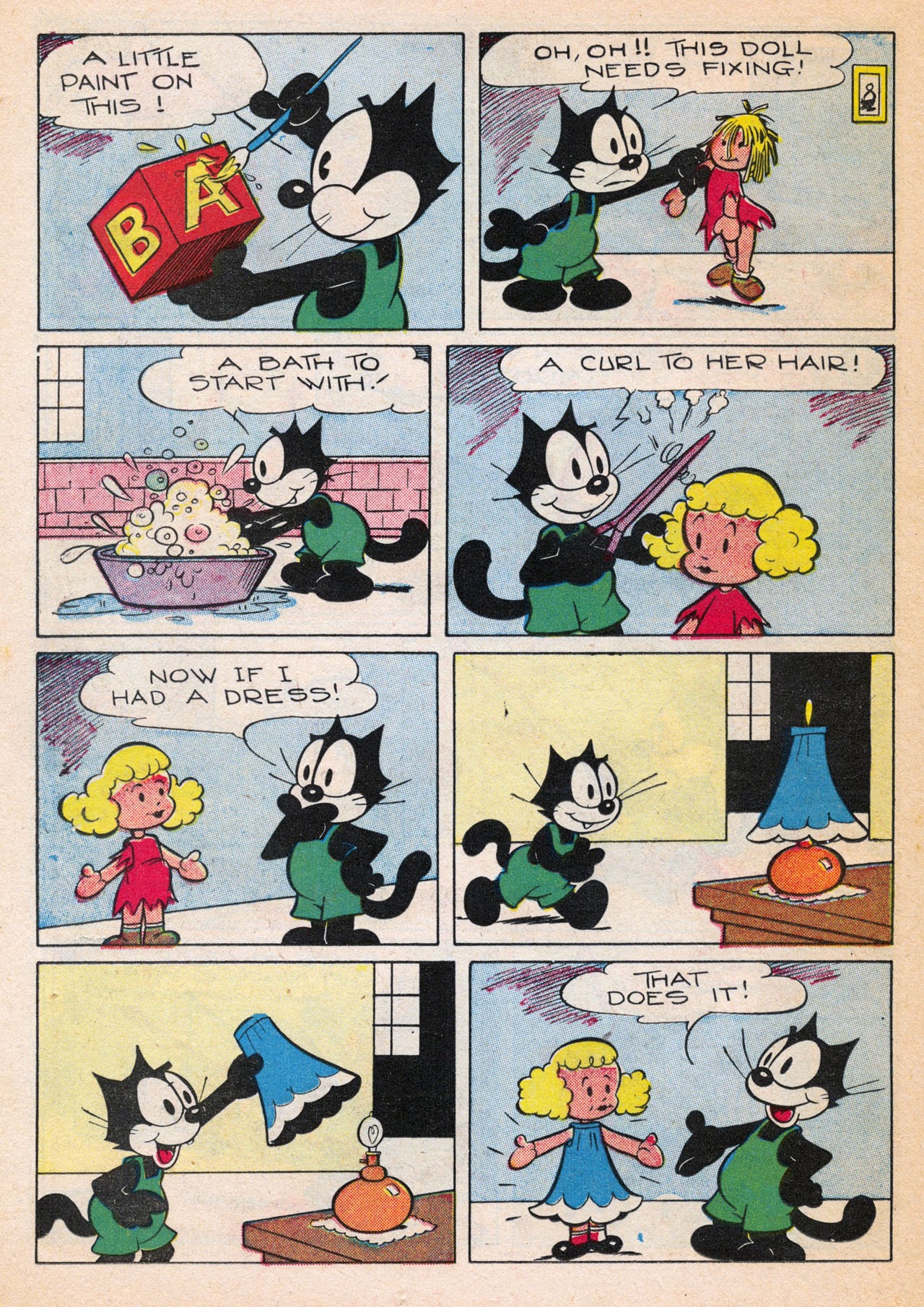 Read online Felix the Cat (1948) comic -  Issue #19 - 36