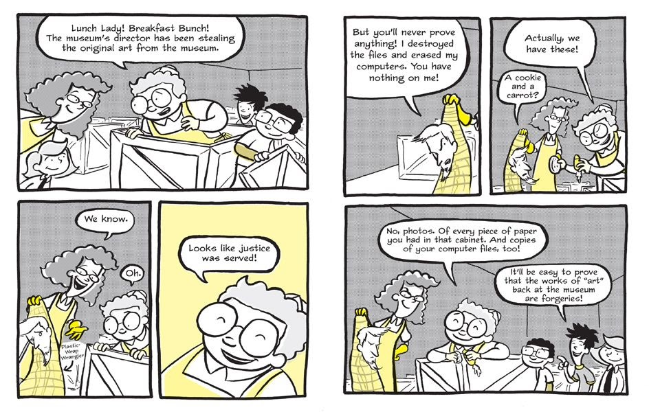 Read online Lunch Lady and the Field Trip Fiasco comic -  Issue # Full - 44