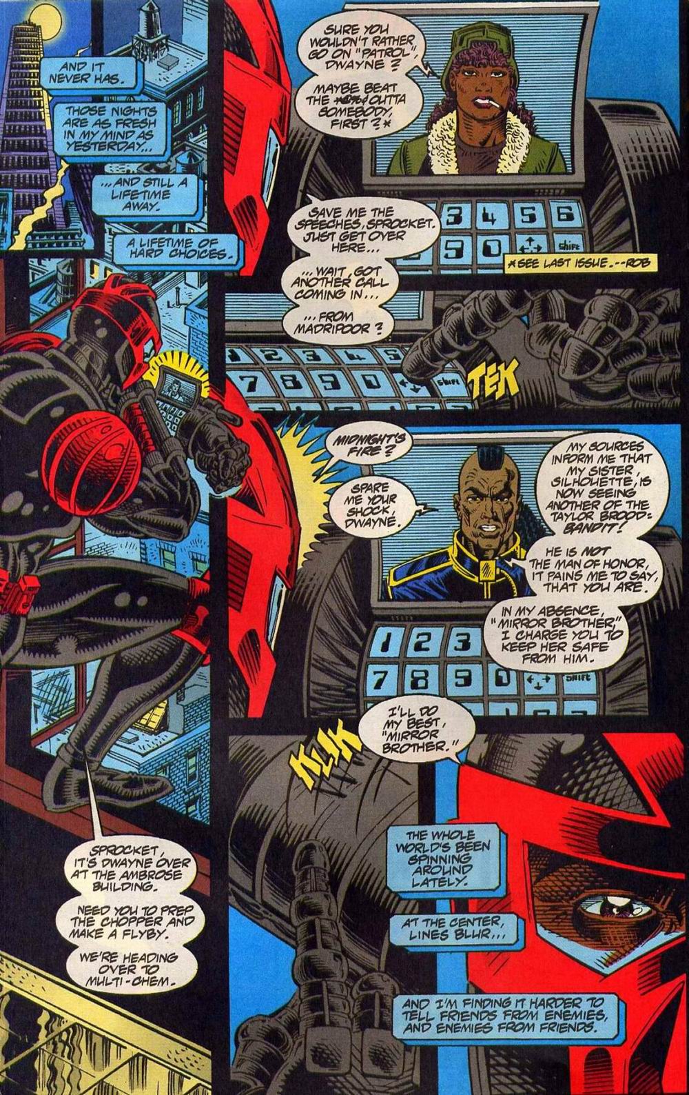Read online Night Thrasher comic -  Issue #14 - 13