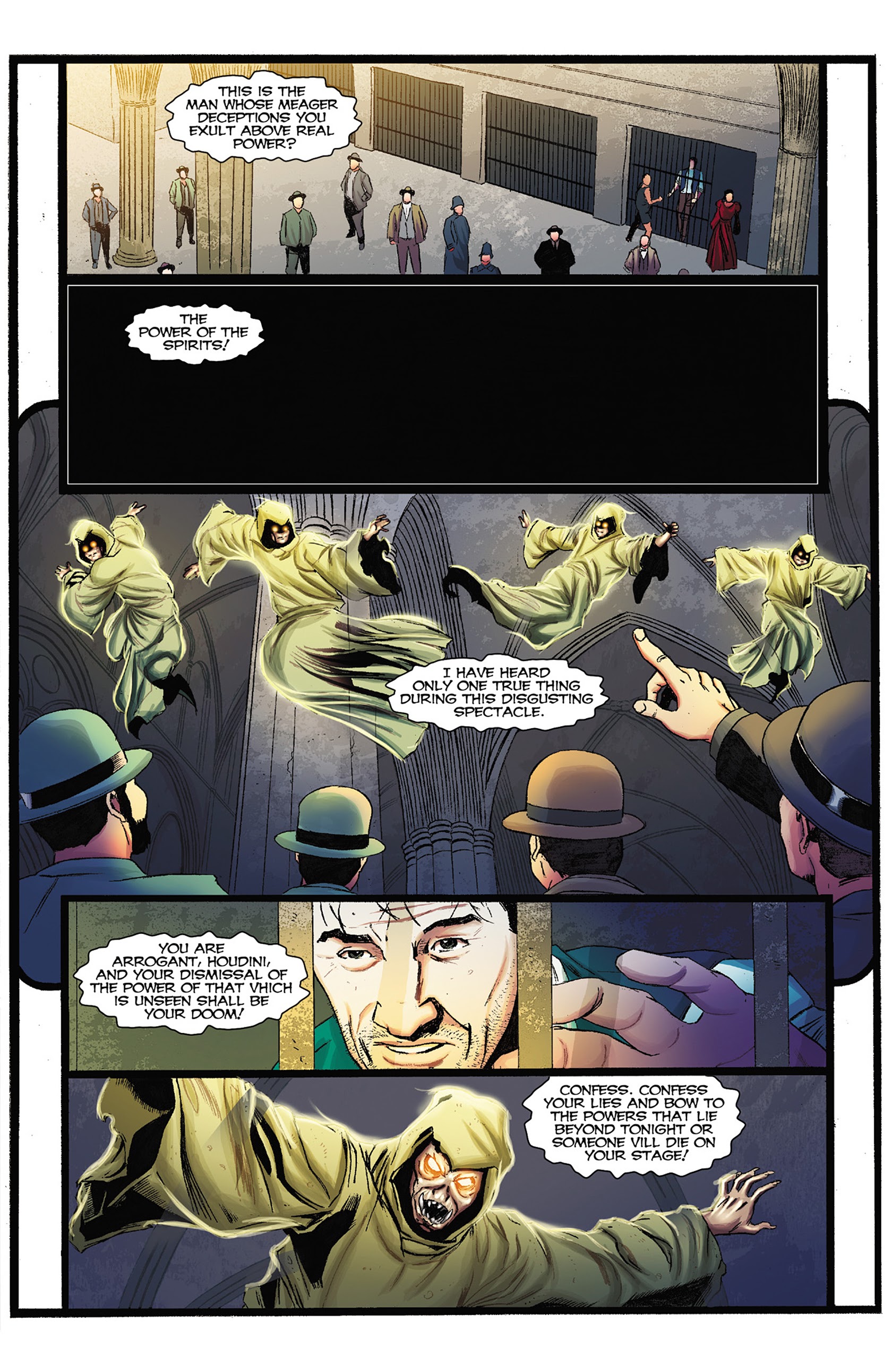 Read online Sherlock Holmes vs. Harry Houdini comic -  Issue #1 - 14