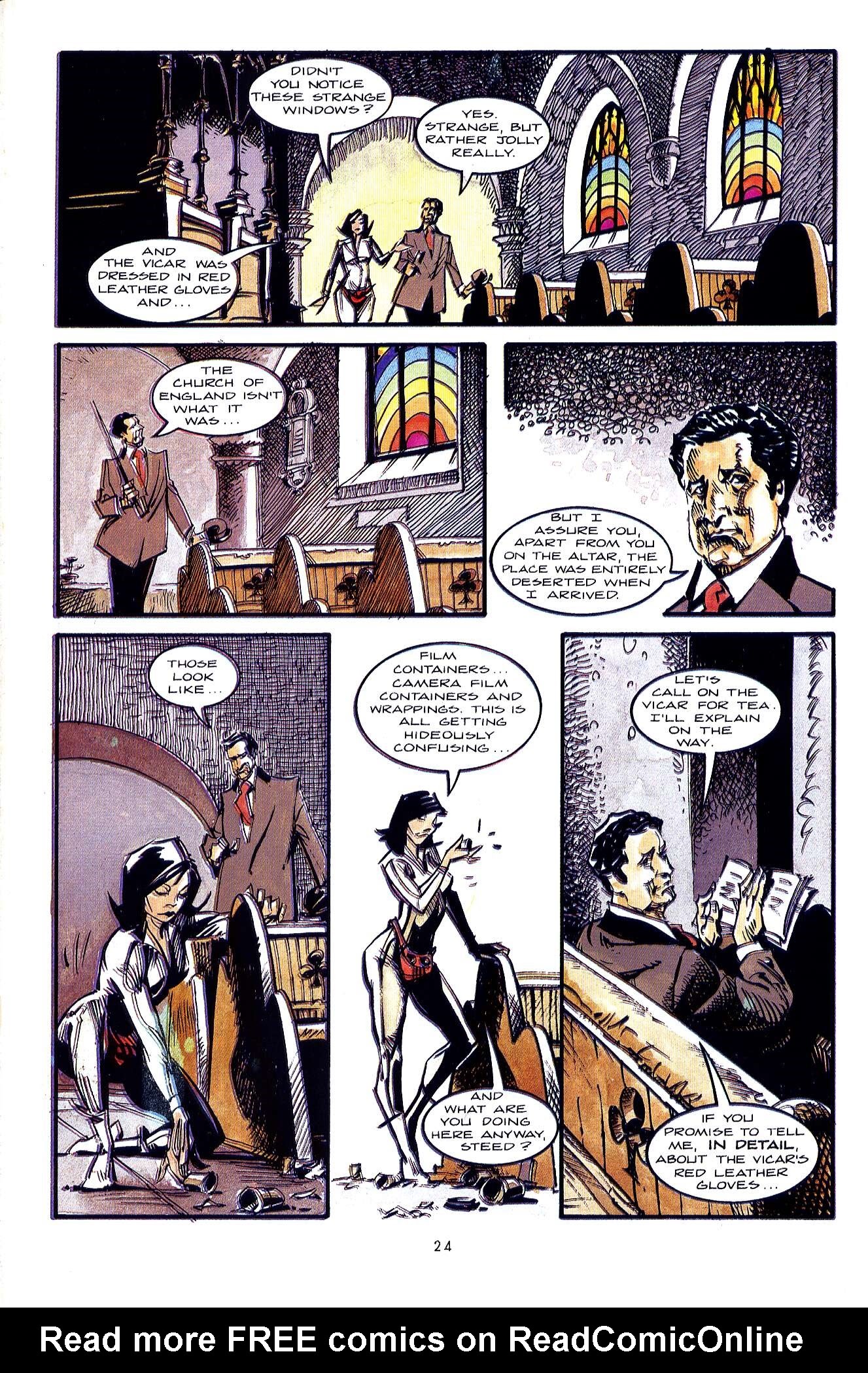 Read online Steed and Mrs. Peel (2012) comic -  Issue #3 - 29