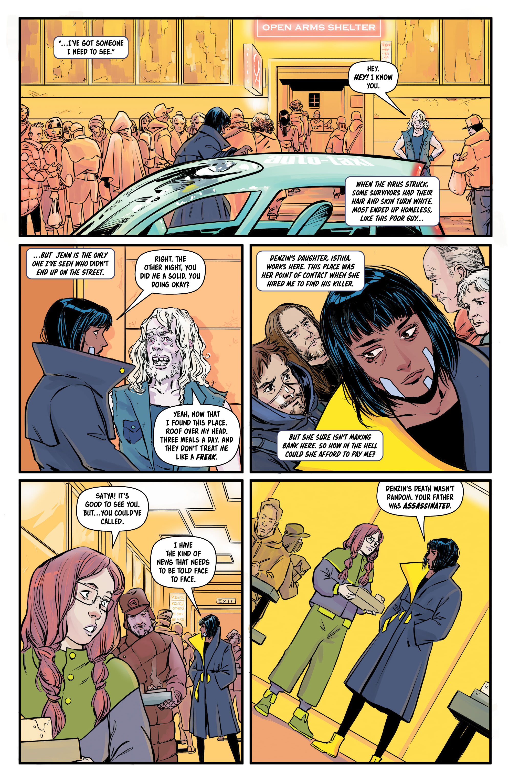 Read online Bylines in Blood comic -  Issue #3 - 8