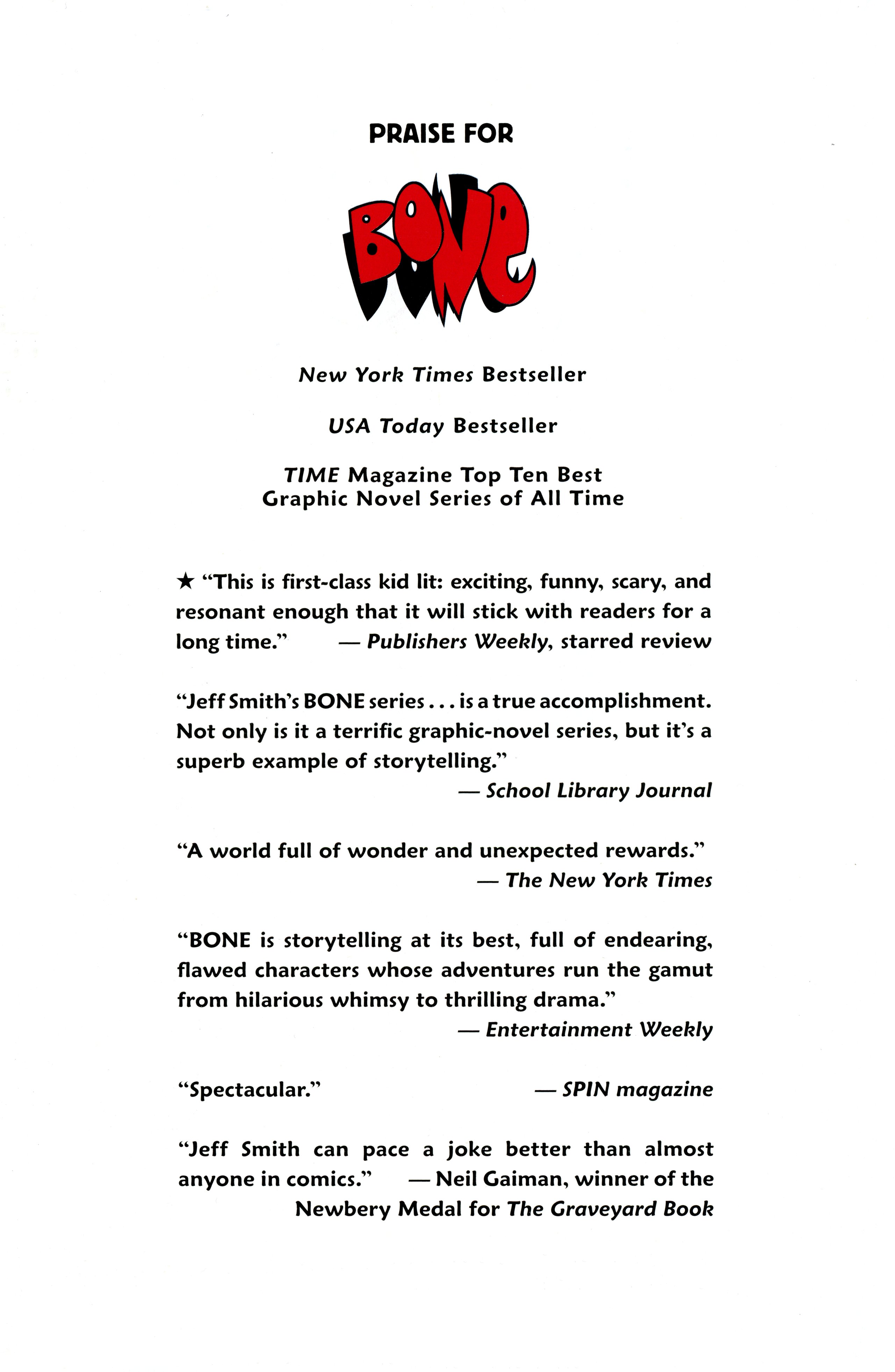 Read online Bone: More Tall Tales comic -  Issue # TPB - 3