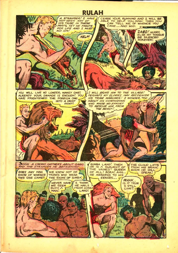 Read online Rulah - Jungle Goddess comic -  Issue #22 - 26