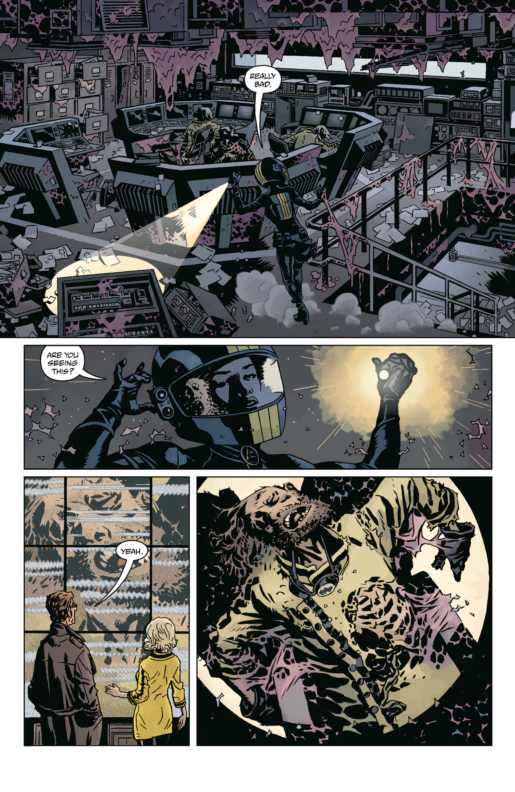 Read online Giant Robot Hellboy comic -  Issue #1 - 15
