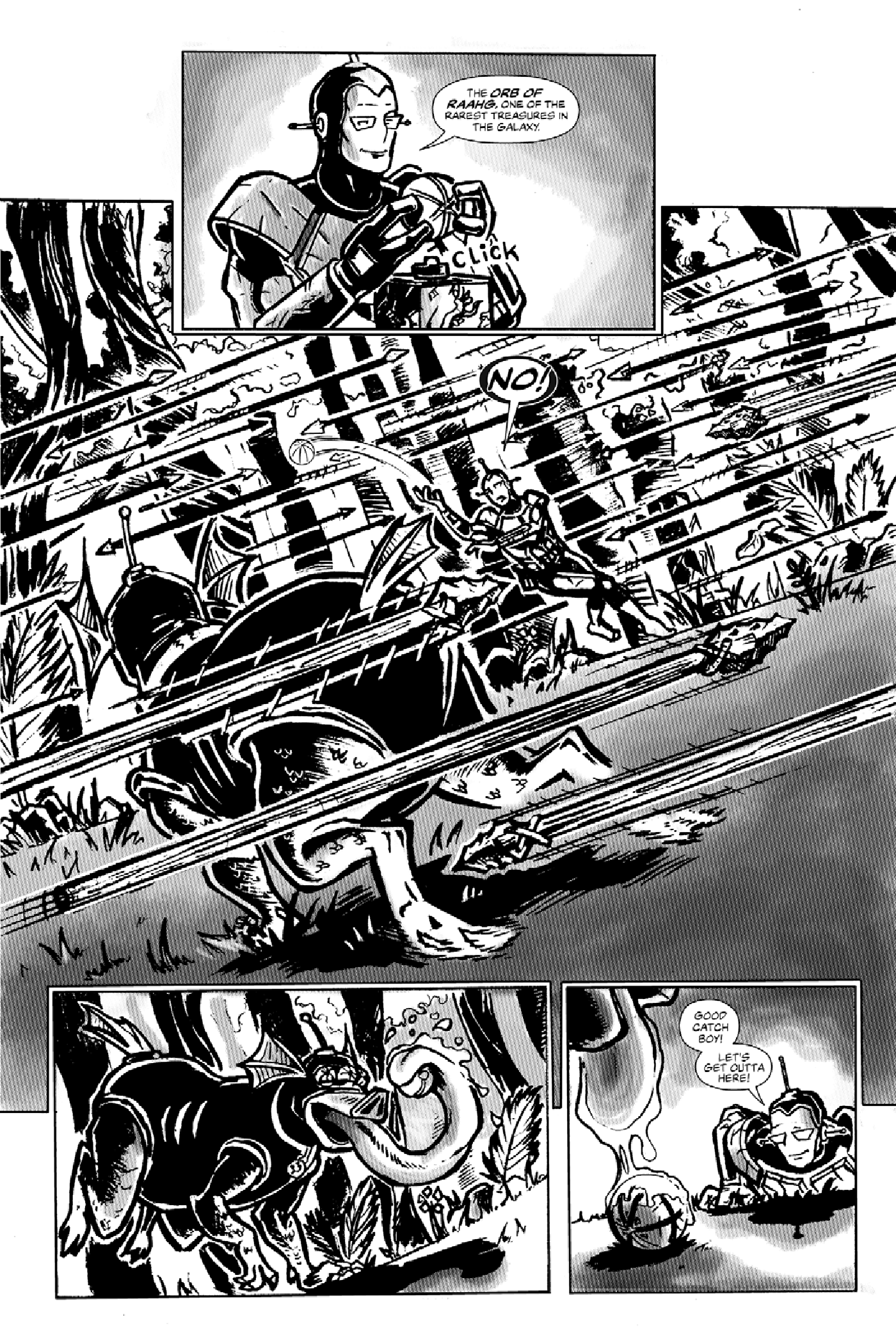 Read online Spaceman and Bloater comic -  Issue #1 - 32