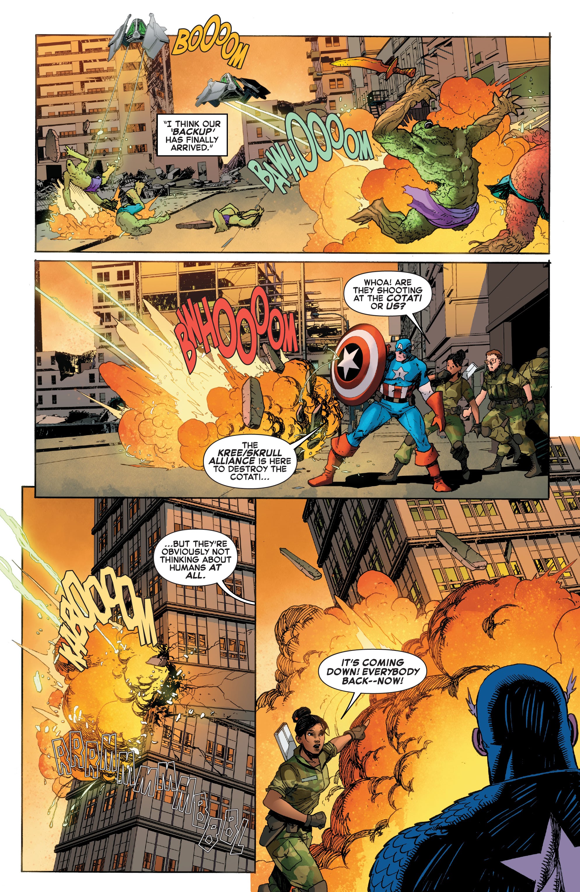 Read online Empyre: Captain America & The Avengers comic -  Issue # TPB - 26