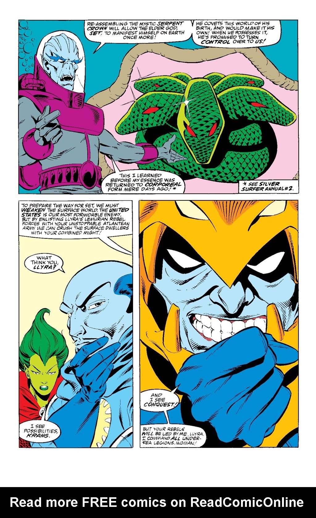 Read online Atlantis Attacks comic -  Issue # _The Original Epic (Part 1) - 35