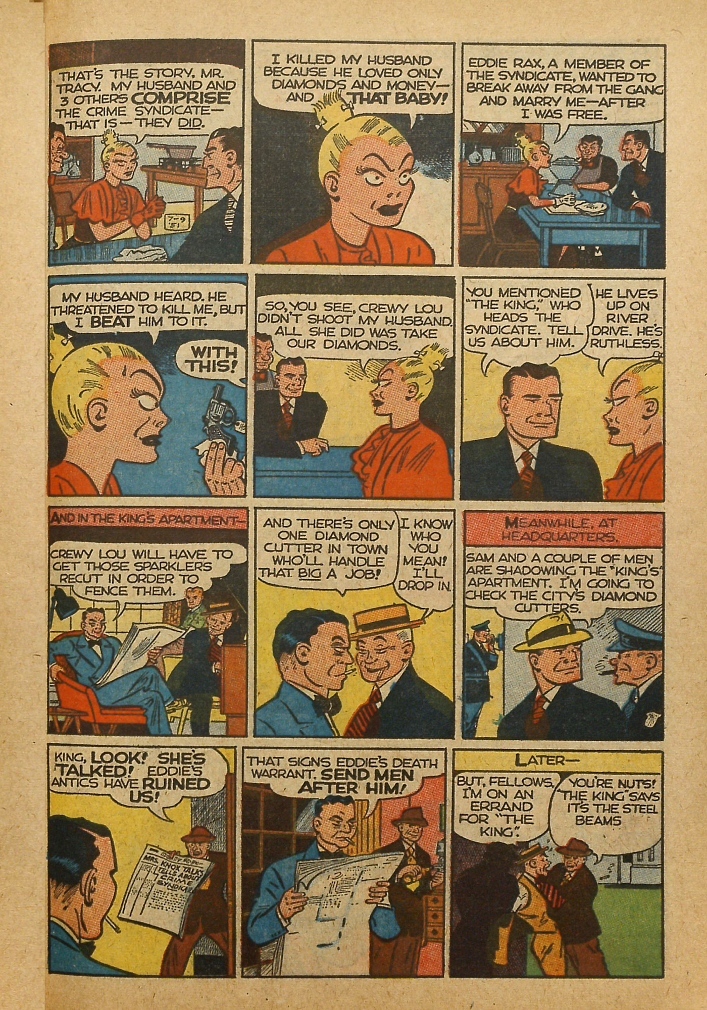 Read online Dick Tracy comic -  Issue #145 - 39