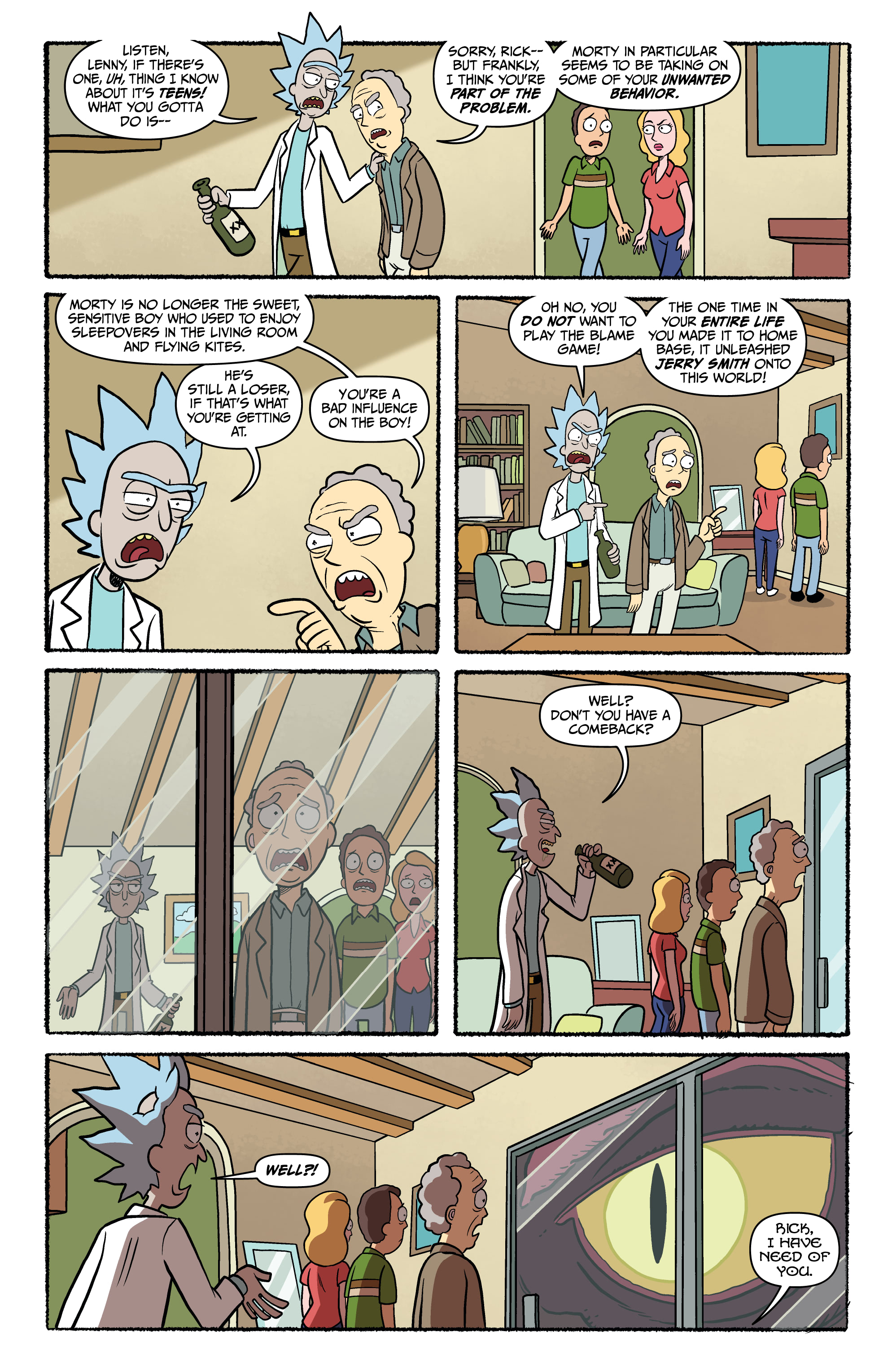 Read online Rick and Morty: Worlds Apart comic -  Issue # _TPB - 17