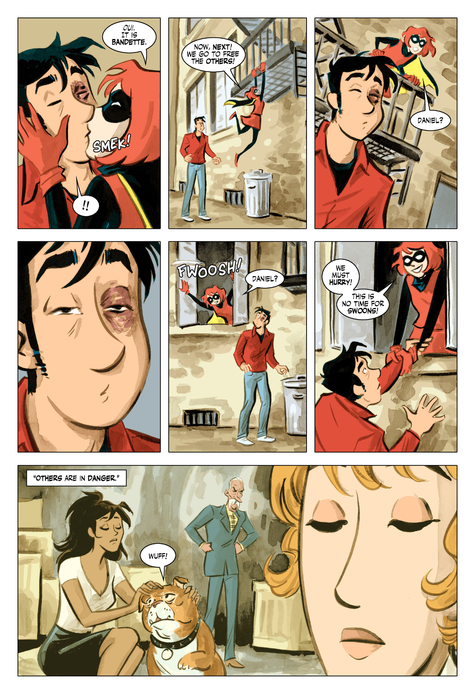 Read online Bandette (2012) comic -  Issue #13 - 10