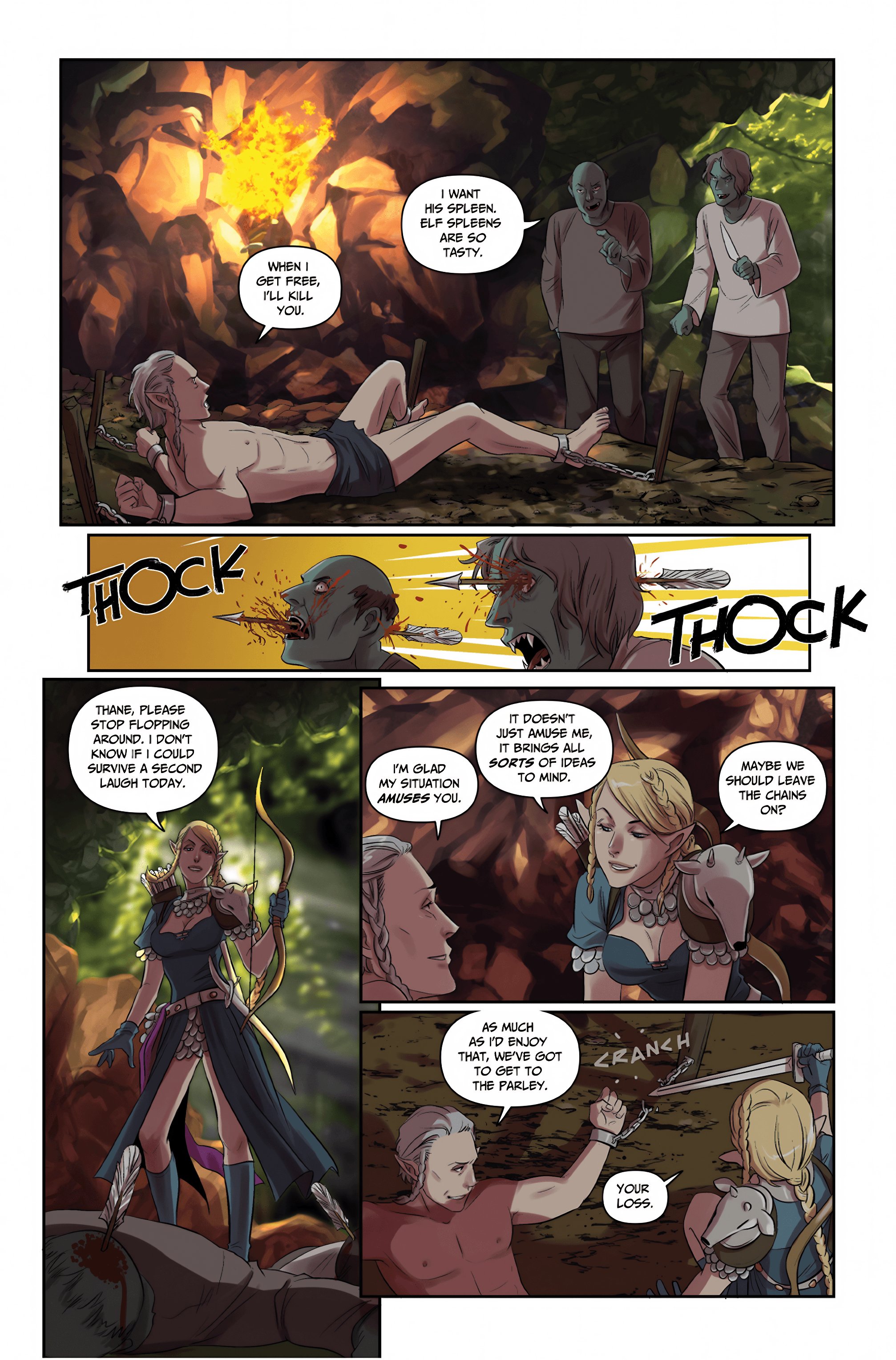 Read online White Ash Presents Glarien comic -  Issue # Full - 15