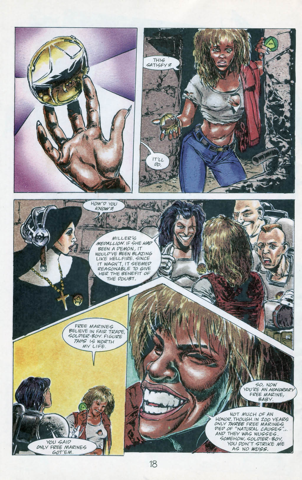 Read online Grimjack comic -  Issue #68 - 23