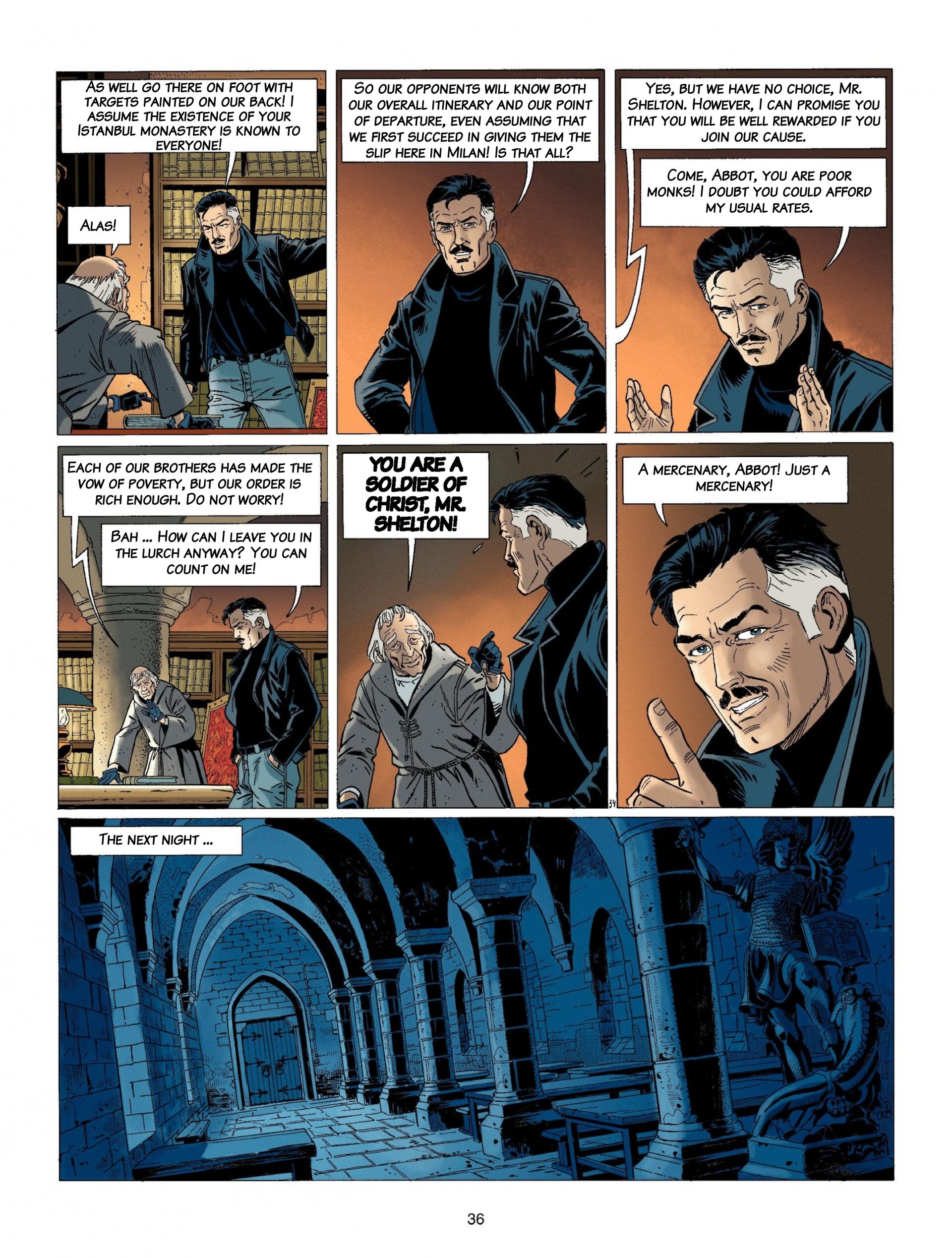 Read online Wayne Shelton comic -  Issue #7 - 36