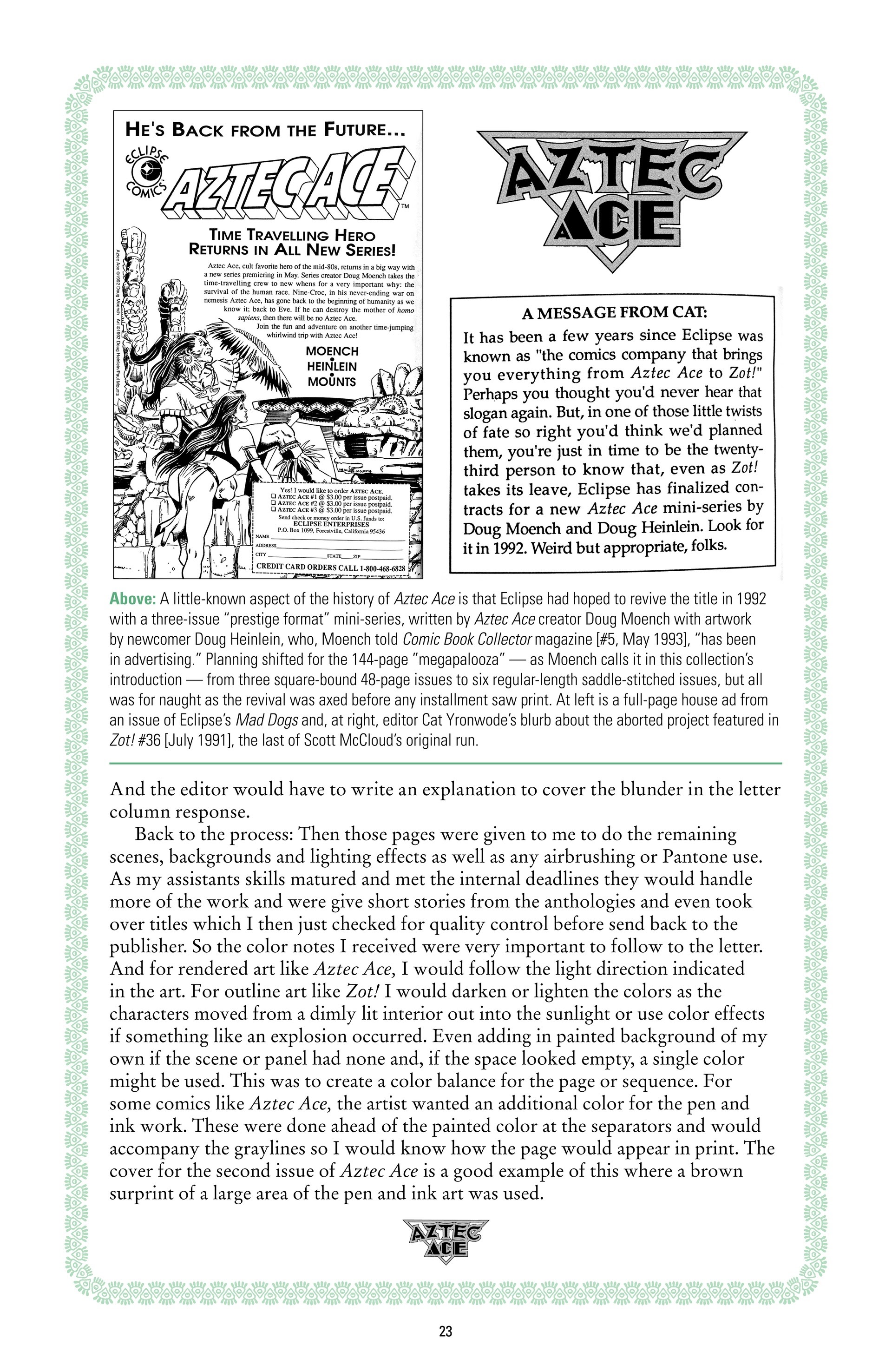 Read online Aztec Ace comic -  Issue # _The Complete Collection (Part 1) - 25