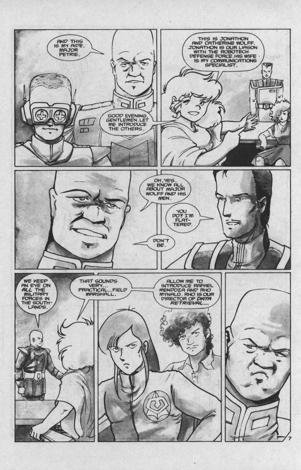 Read online Robotech II: The Sentinels - The Malcontent Uprisings comic -  Issue #6 - 9