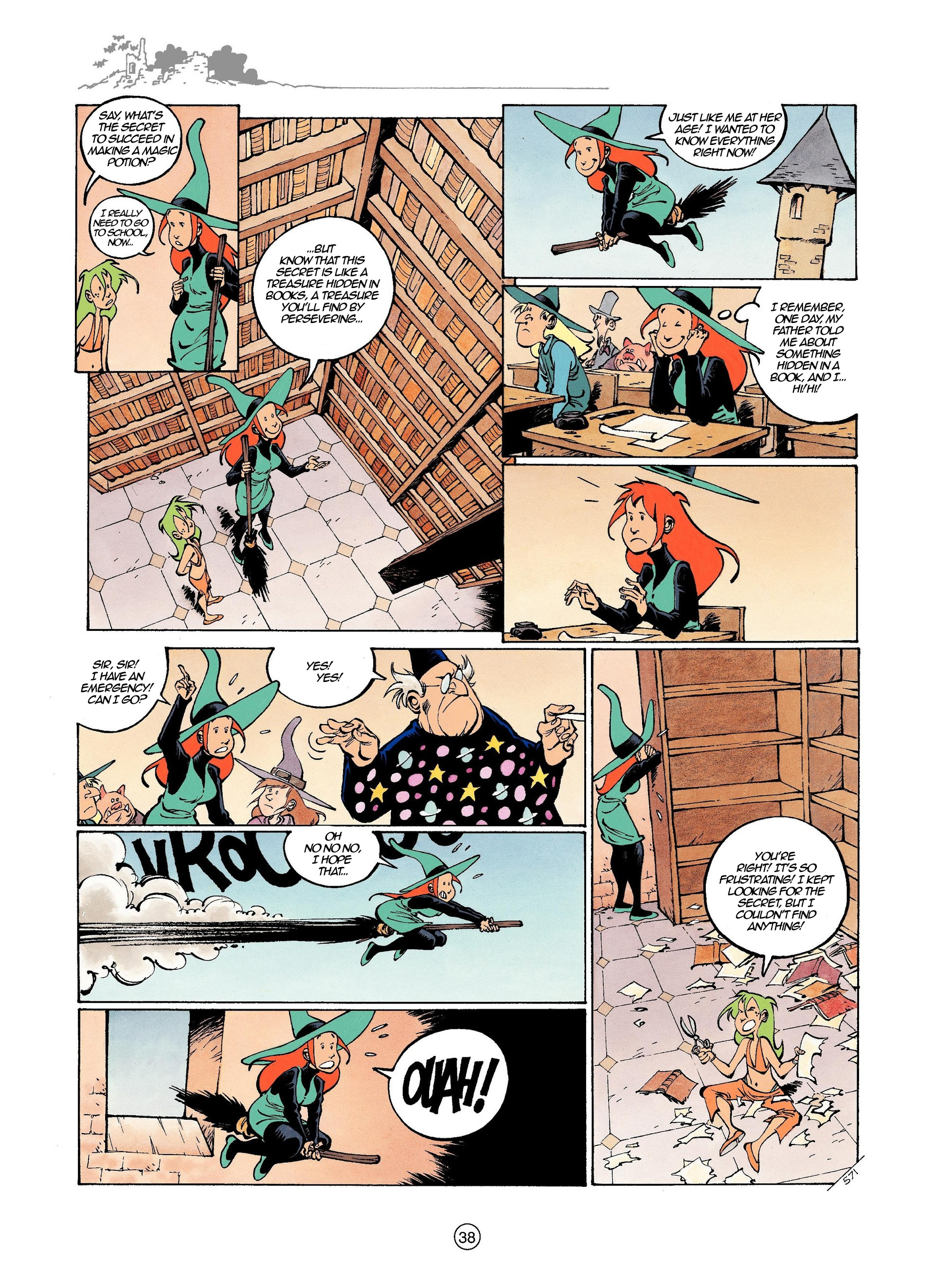 Read online Mélusine (1995) comic -  Issue #15 - 38