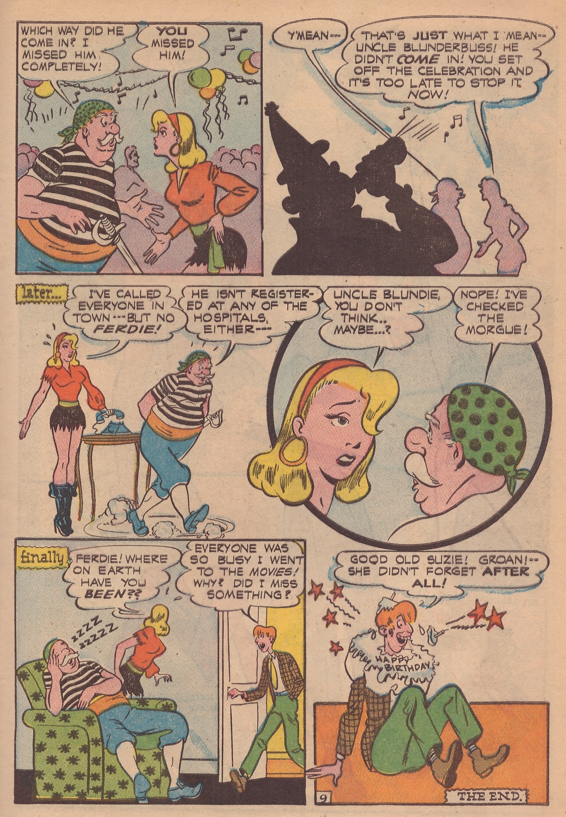 Read online Suzie Comics comic -  Issue #61 - 11