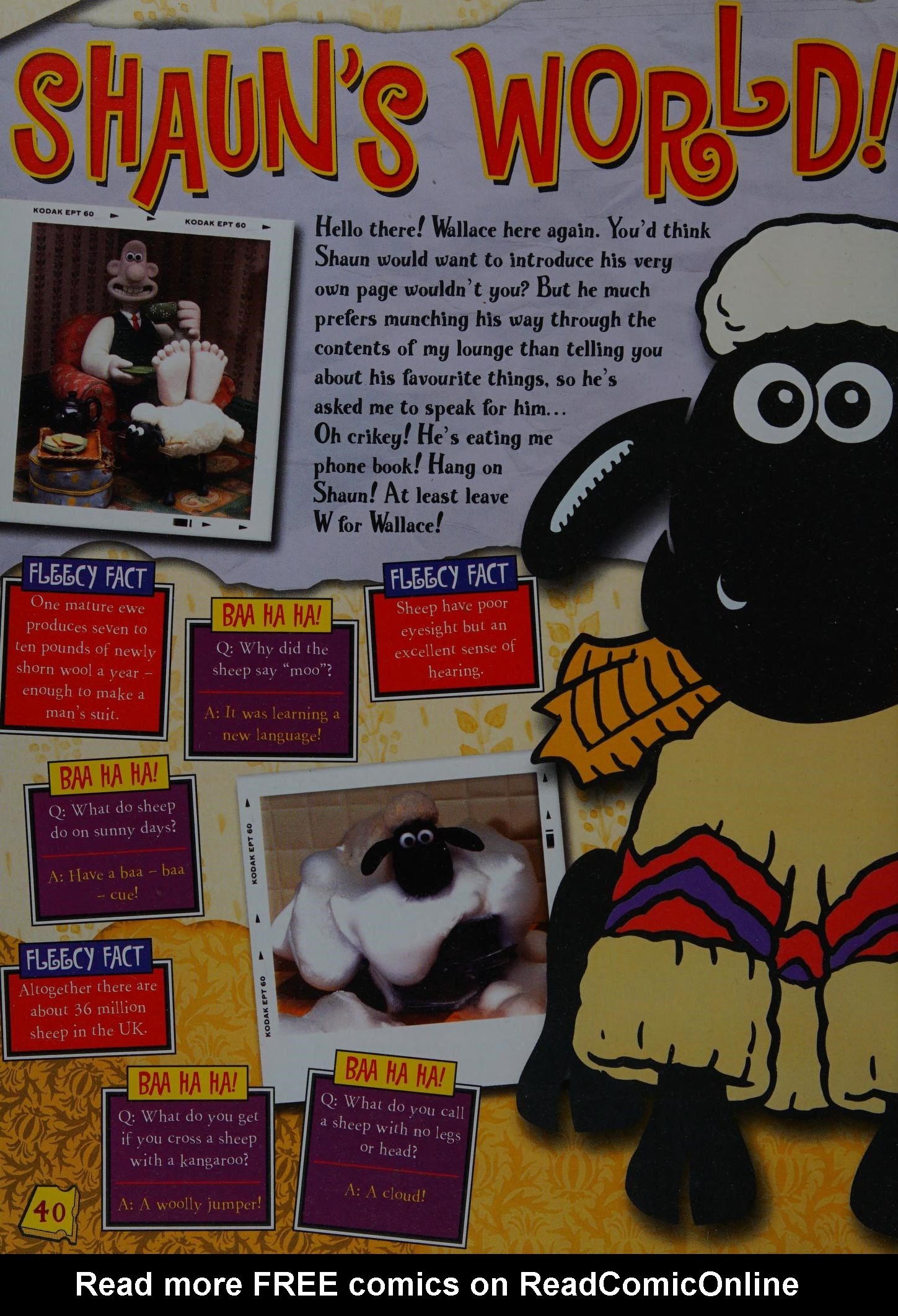 Read online Wallace and Gromit Annual comic -  Issue #2007 - 42