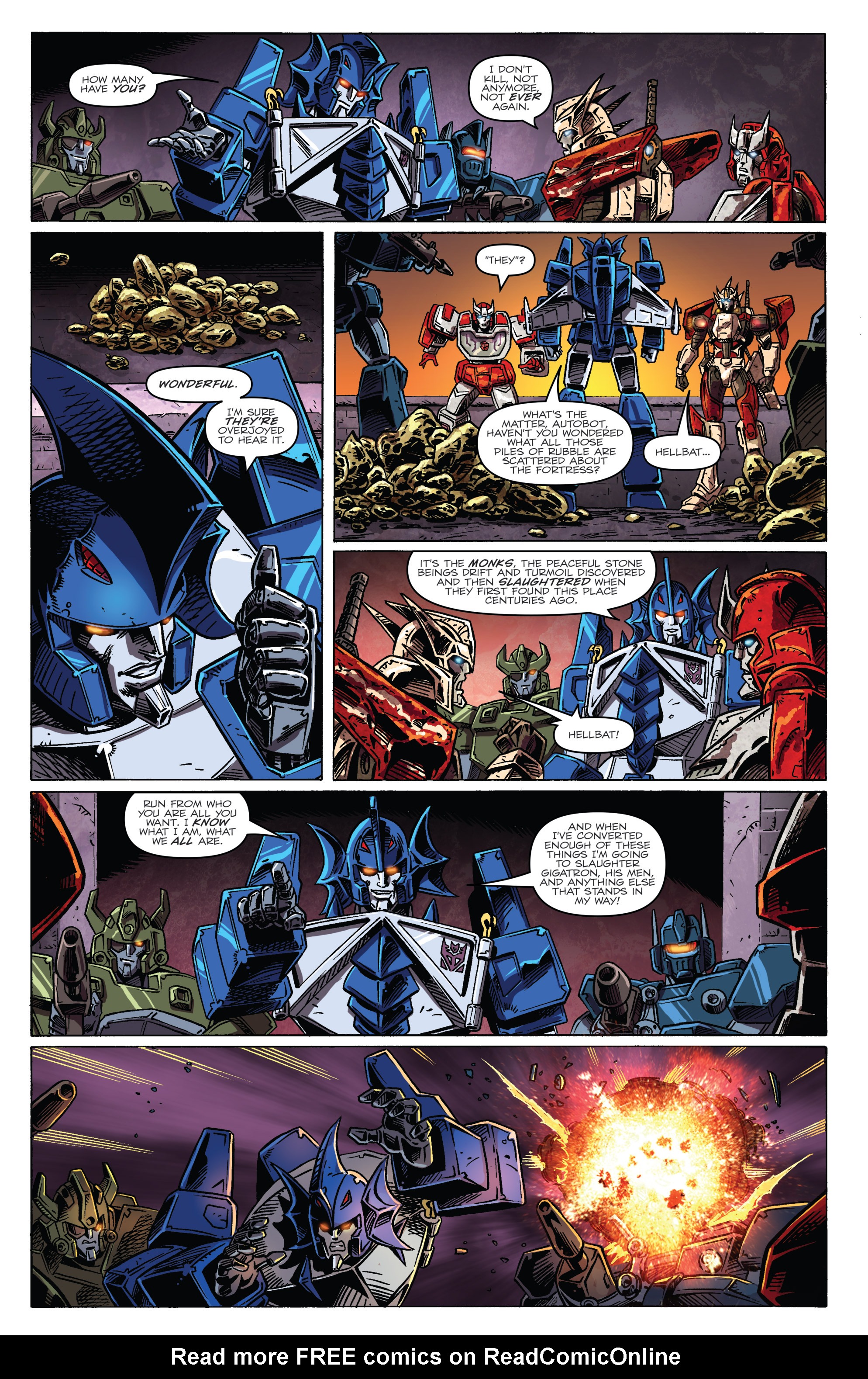 Read online The Transformers: Drift - Empire of Stone comic -  Issue #3 - 7