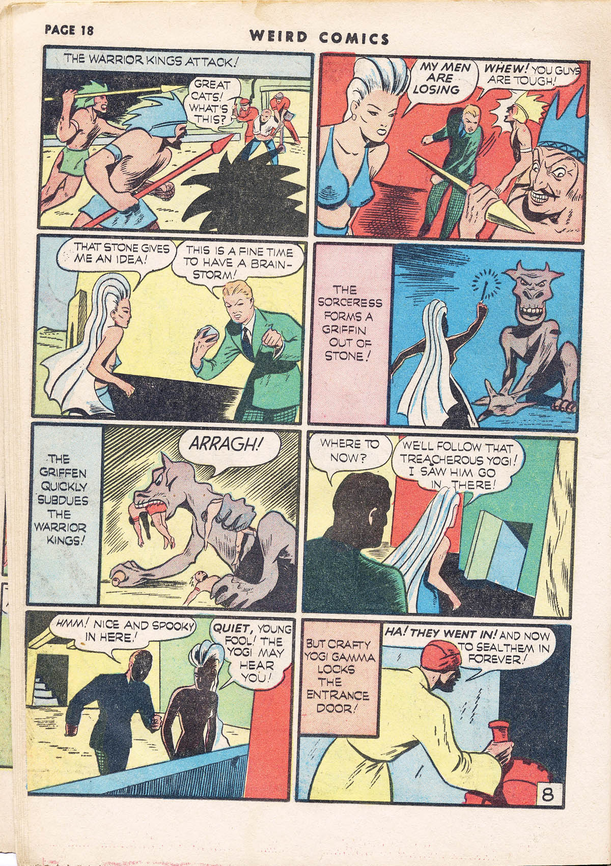 Read online Weird Comics comic -  Issue #13 - 19